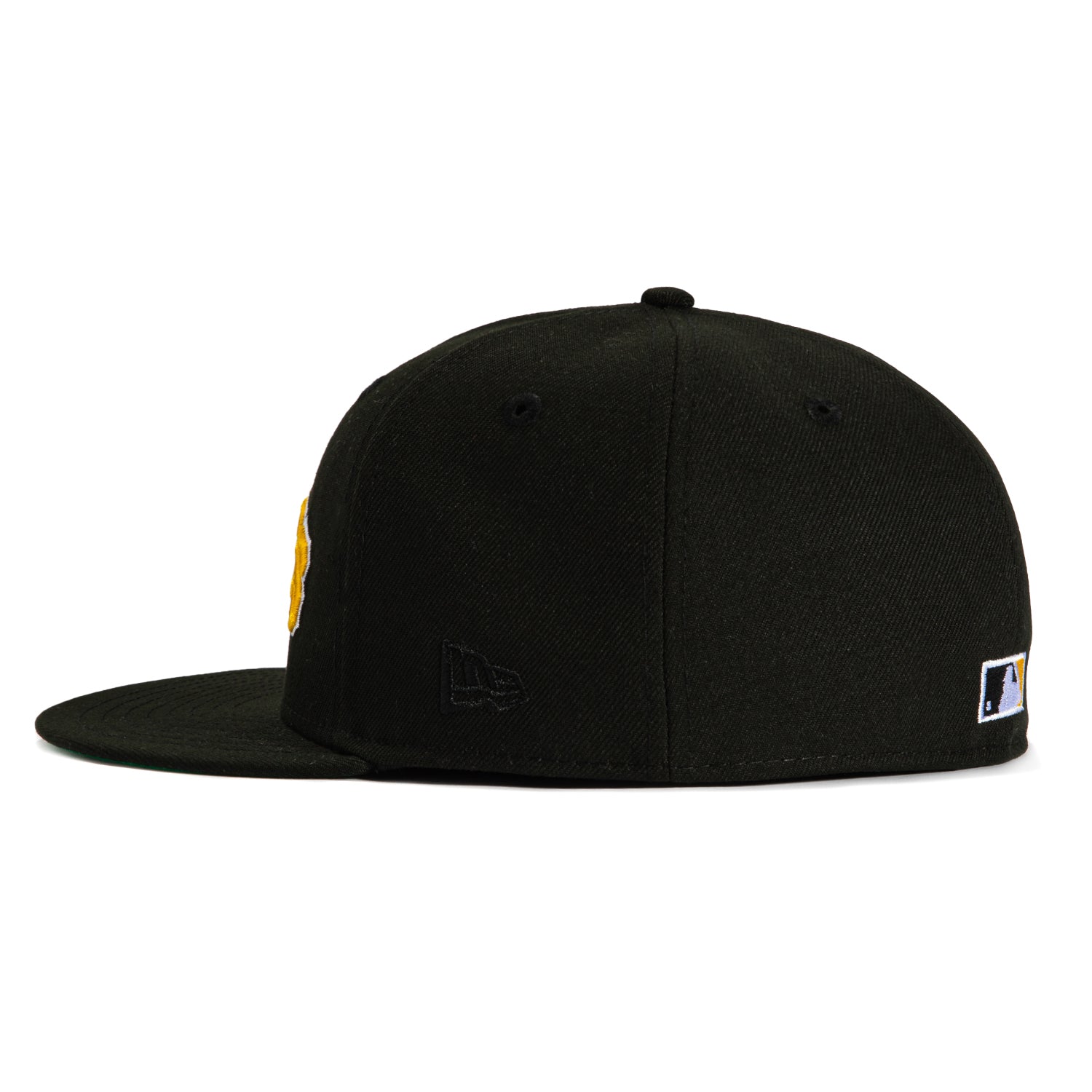 New Era 59Fifty Pittsburgh Pirates Roberto Clemente Patch Word Hat - Black, Gold