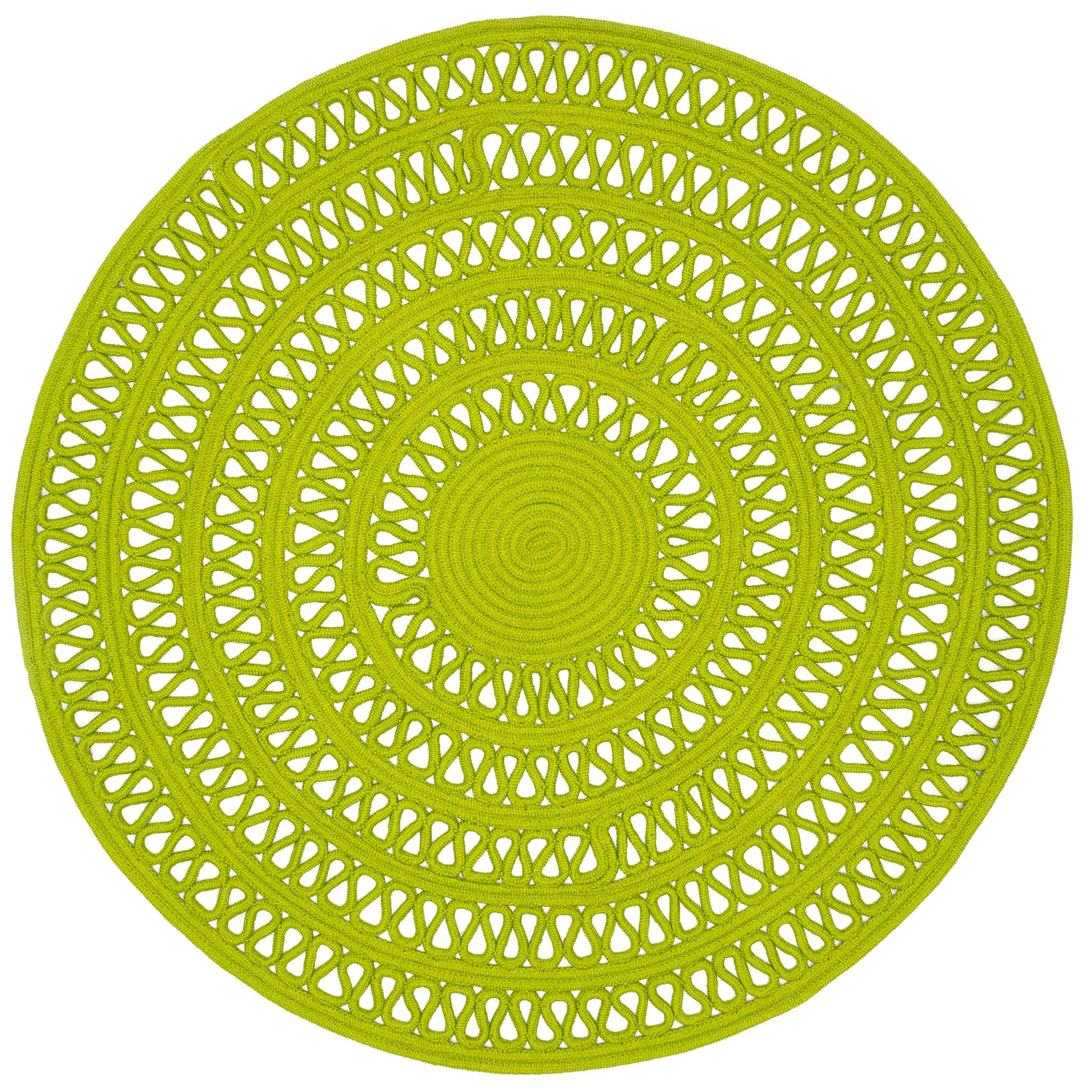 Bowline Sprout Handwoven Indoor/Outdoor Round Rug