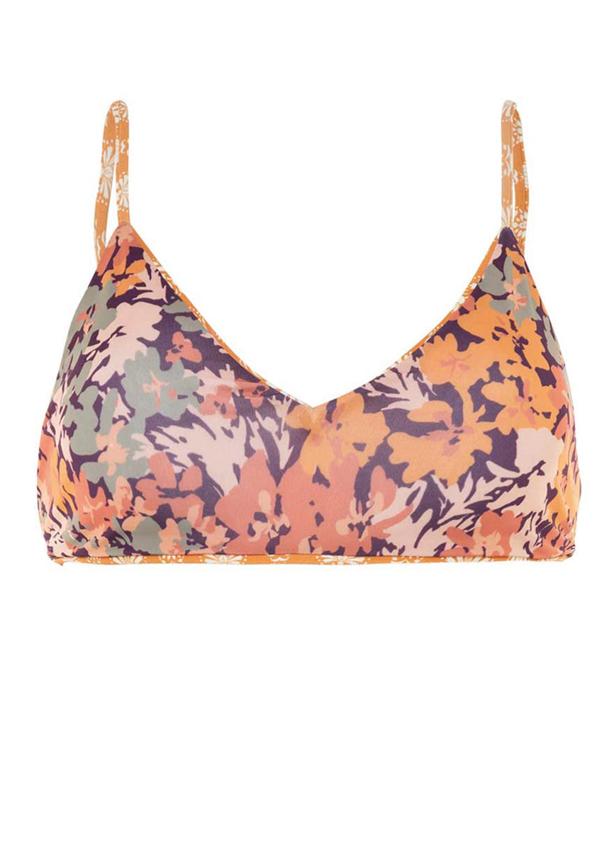 Maaji Batik Stamp Rocks Sporty Bralette Bikini Top