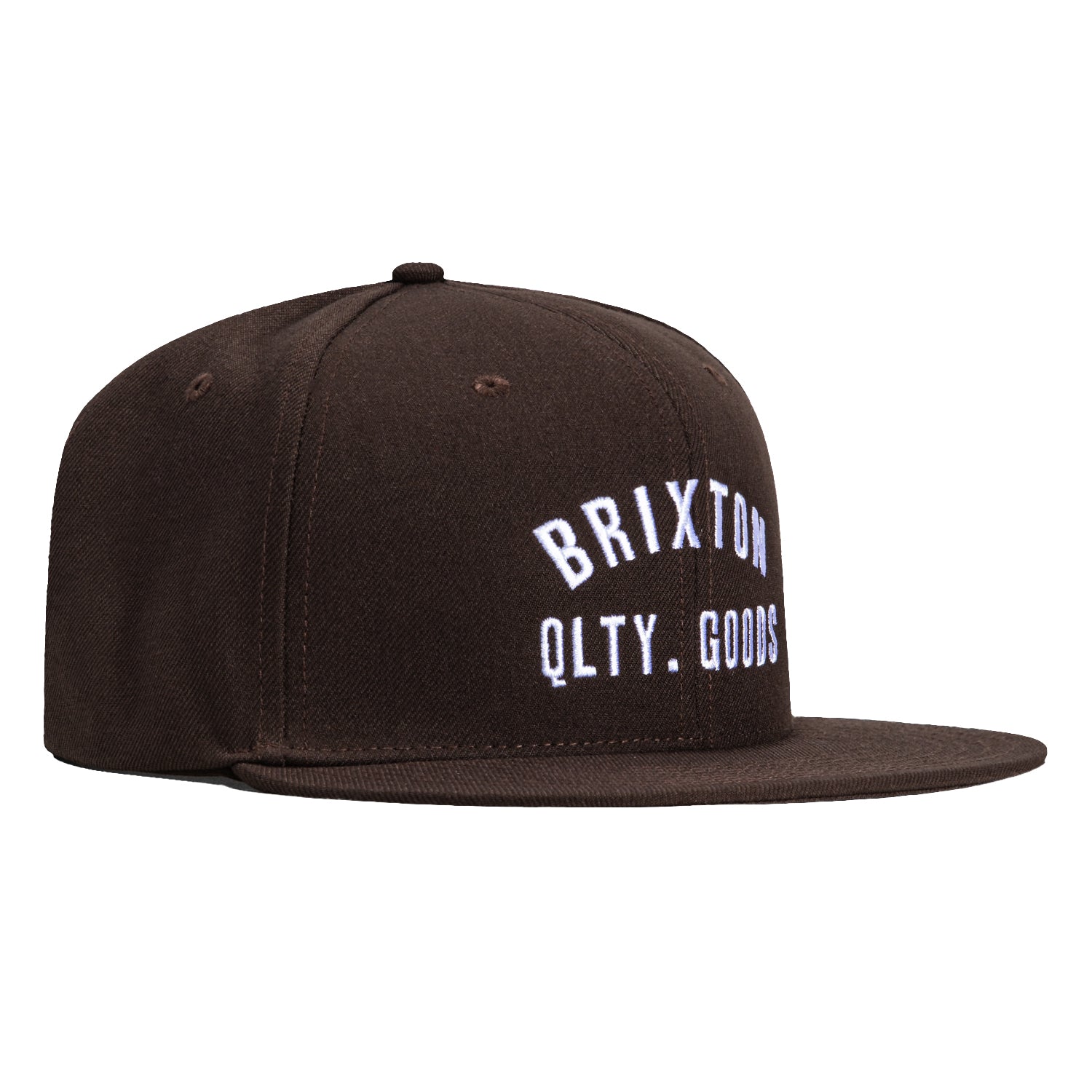 Brixton Woodburn Snapback Hat - Brown