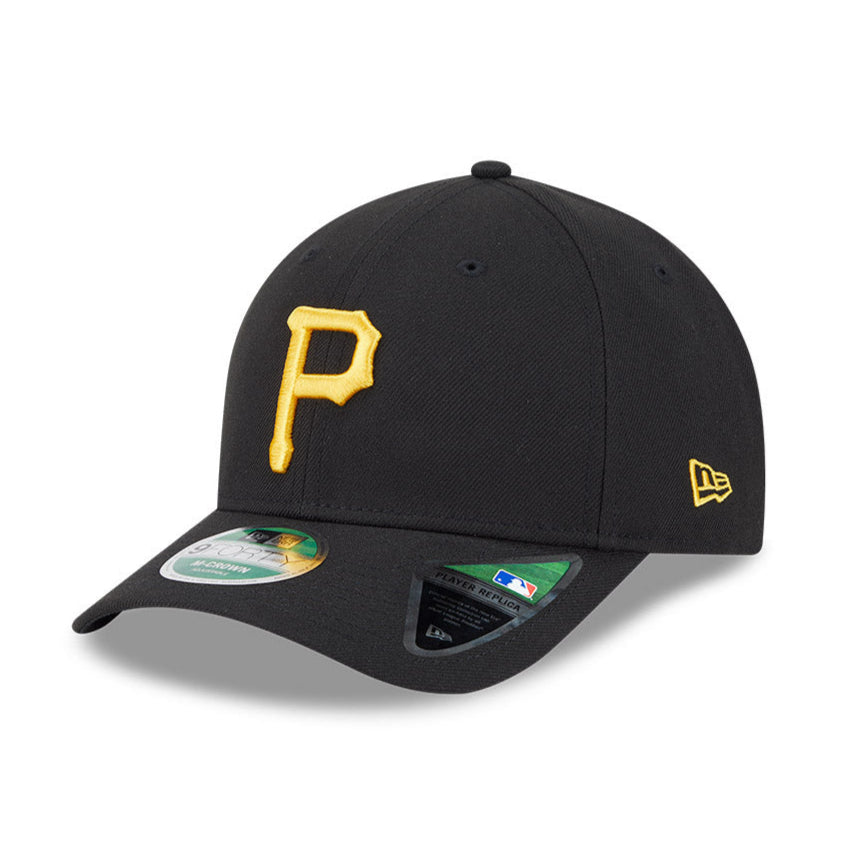 New Era 9Forty M-Crown Pittsburgh Pirates Snapback Game Hat - Black