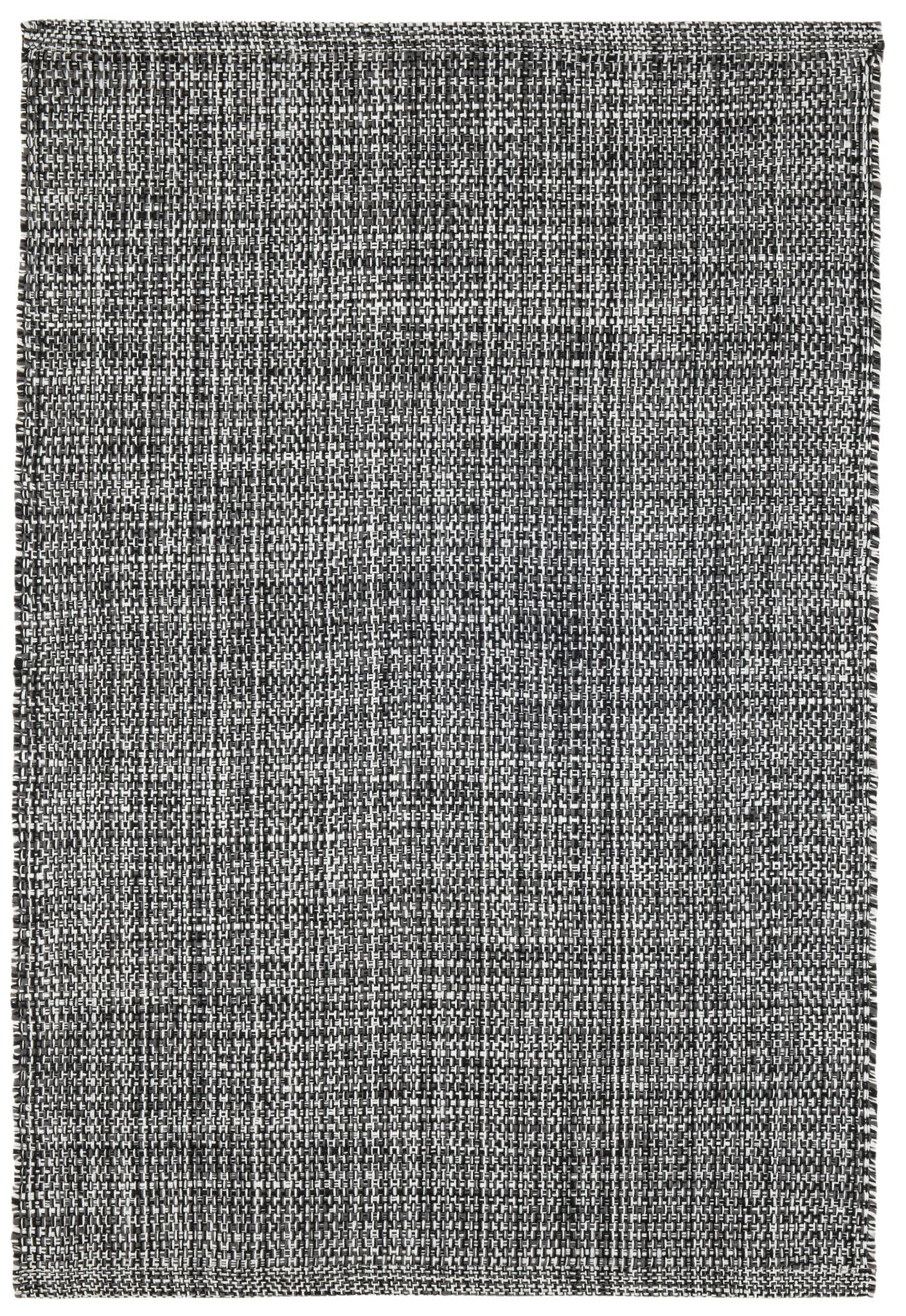 Fusion Black Handwoven Indoor/Outdoor Rug