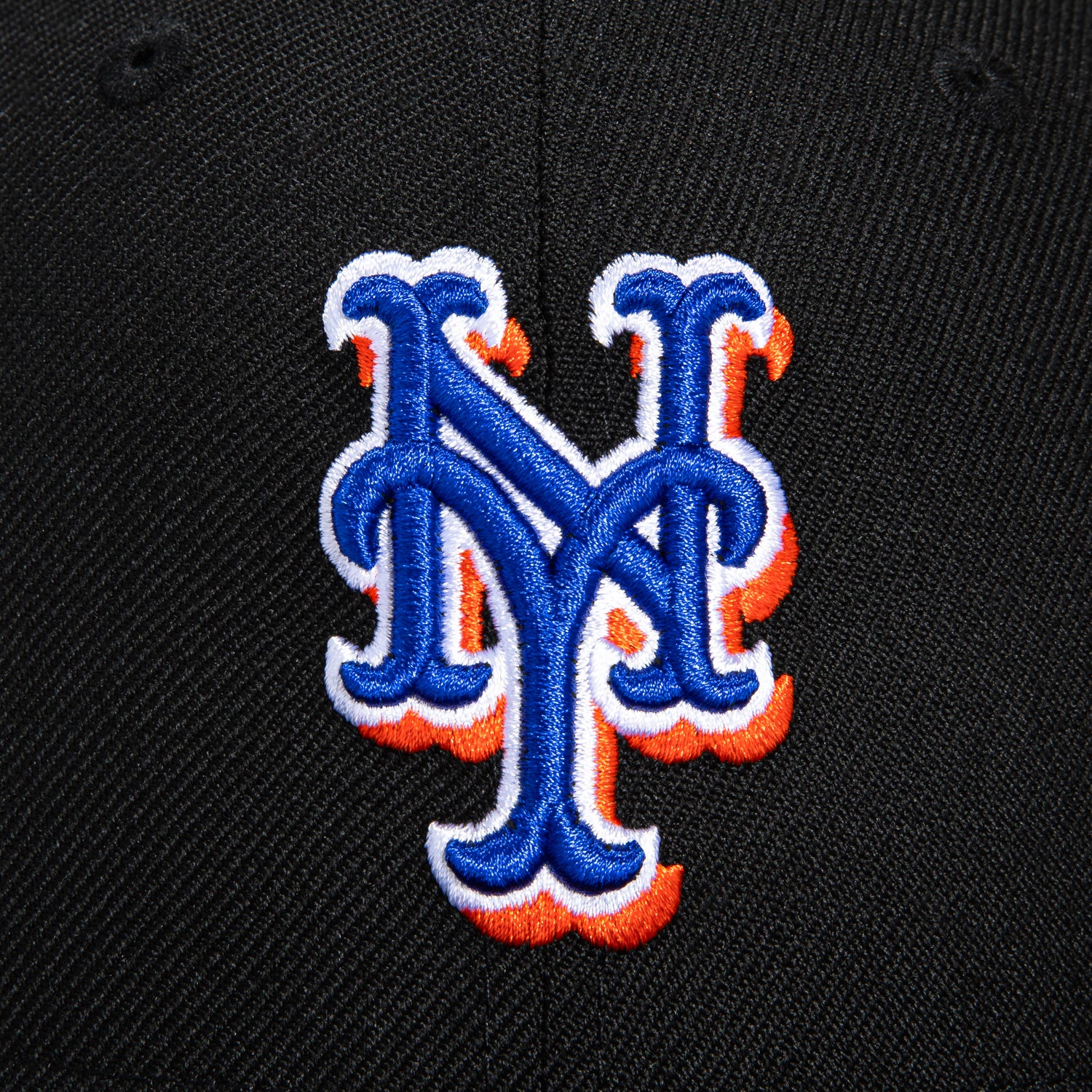 New Era 59Fifty New York Mets 2000 World Series Patch Hat - Black