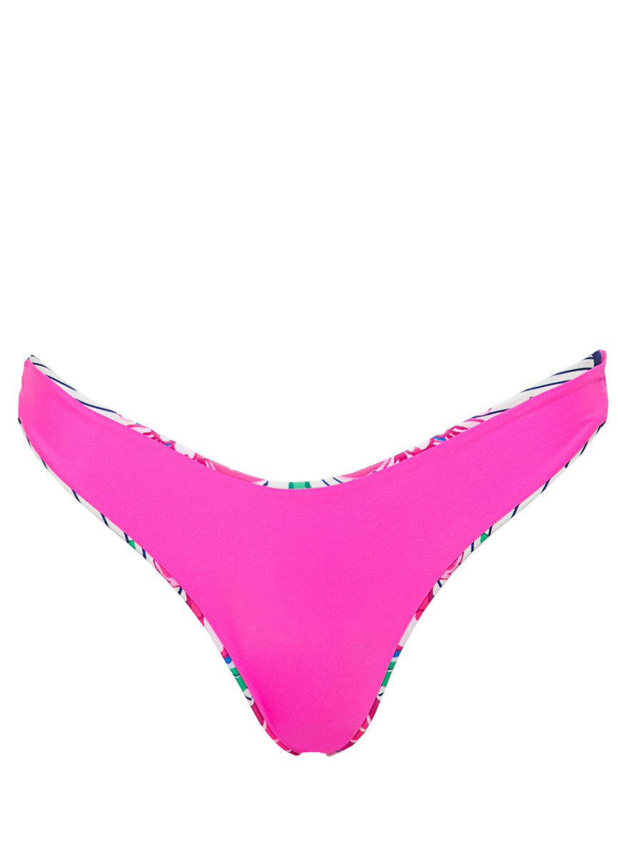 Maaji Cerise Bouquet Splendour Regular Rise Thin Side Bikini Bottom