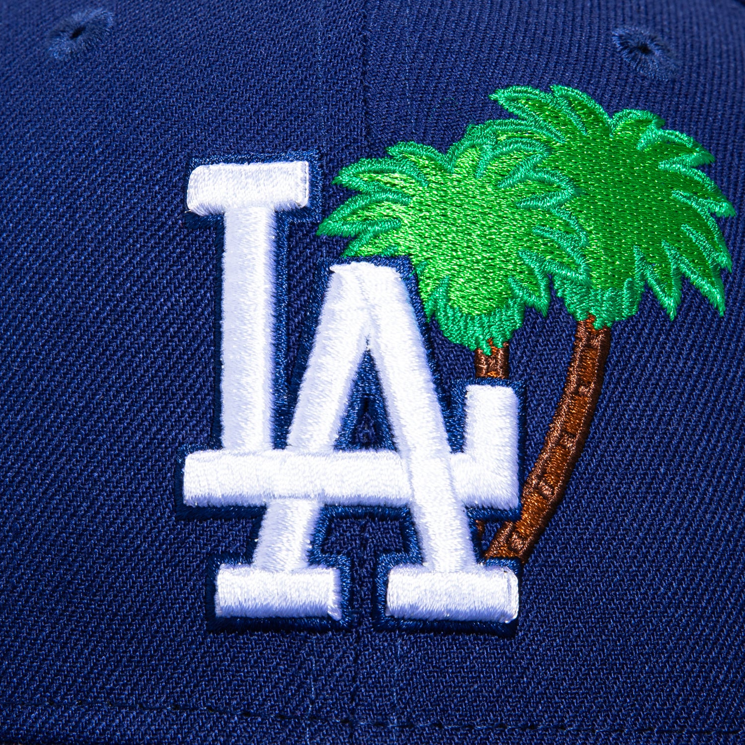 New Era 59Fifty Los Angeles Dodgers Palm Tree Hat - Royal, White