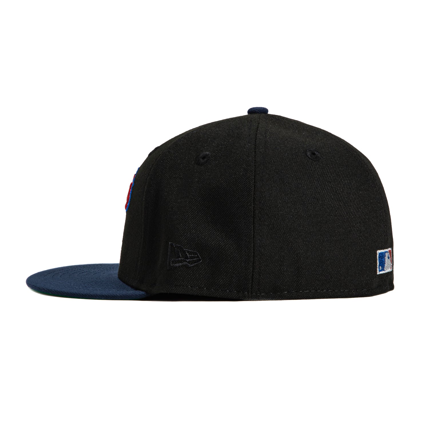 New Era 59Fifty Los Angeles Dodgers 60th Anniversary Stadium Patch Script Hat - Black, Navy, Red