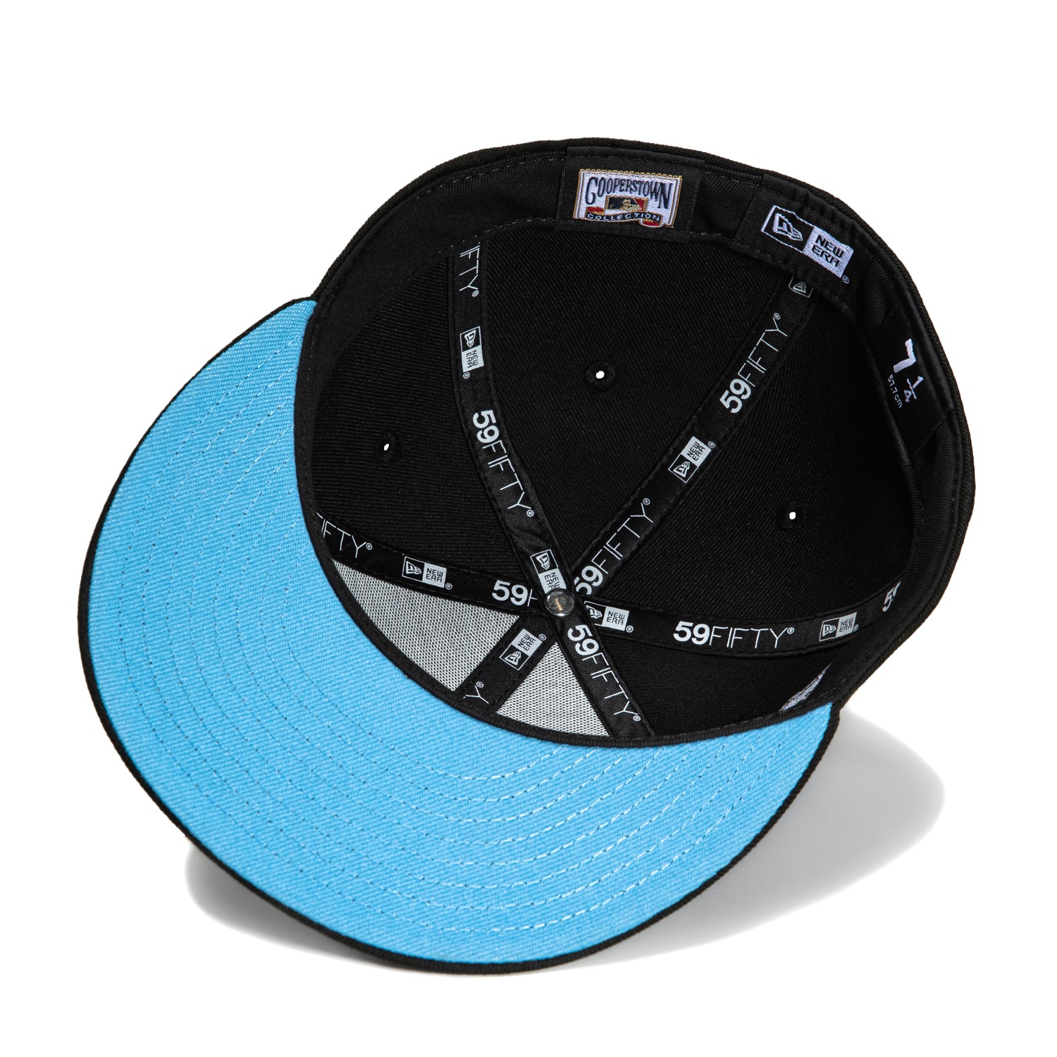 New Era 59Fifty Arizona Diamondbacks Inaugural Patch D Hat - Black, Metallic Silver, Light Blue