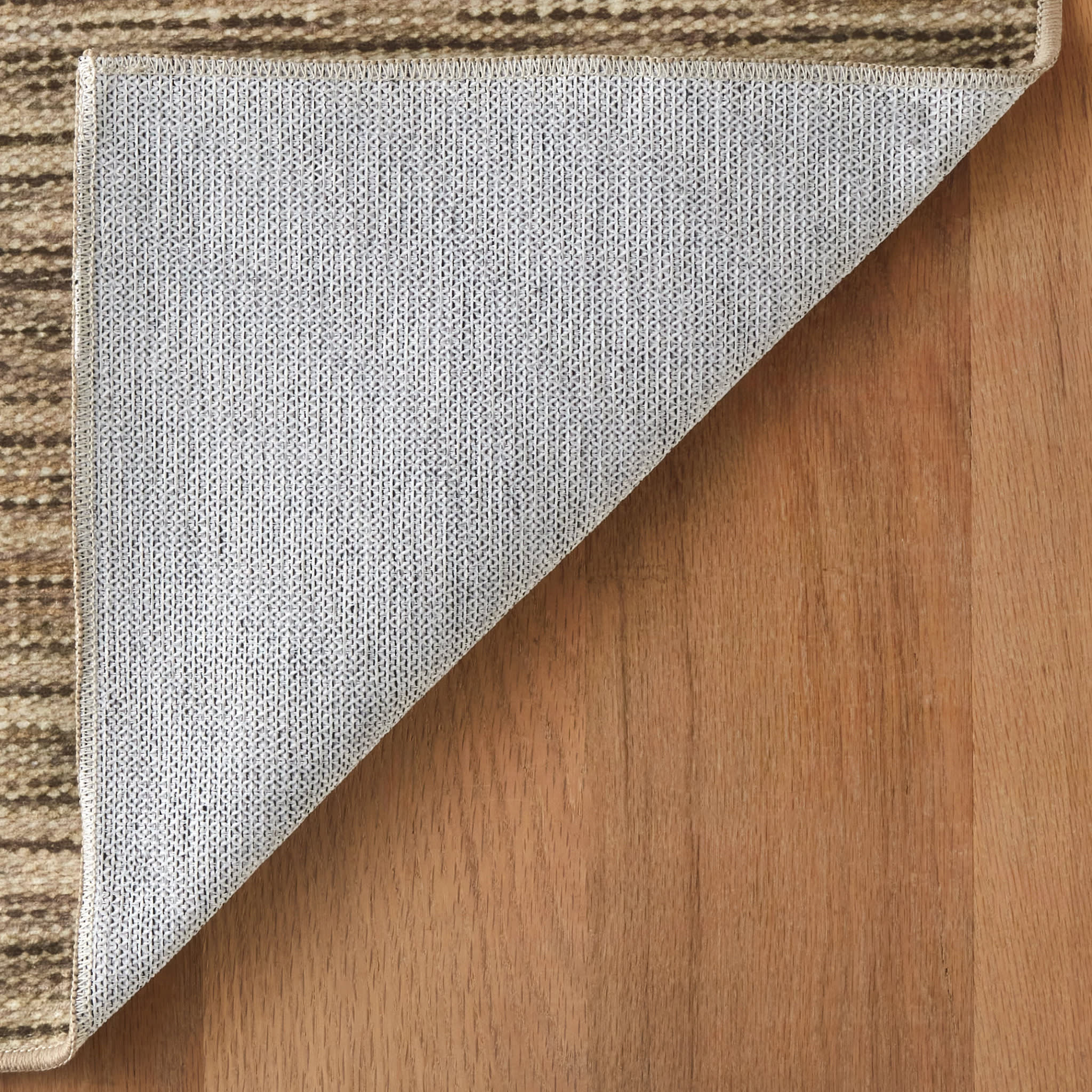 Clay Natural Machine Washable Rug