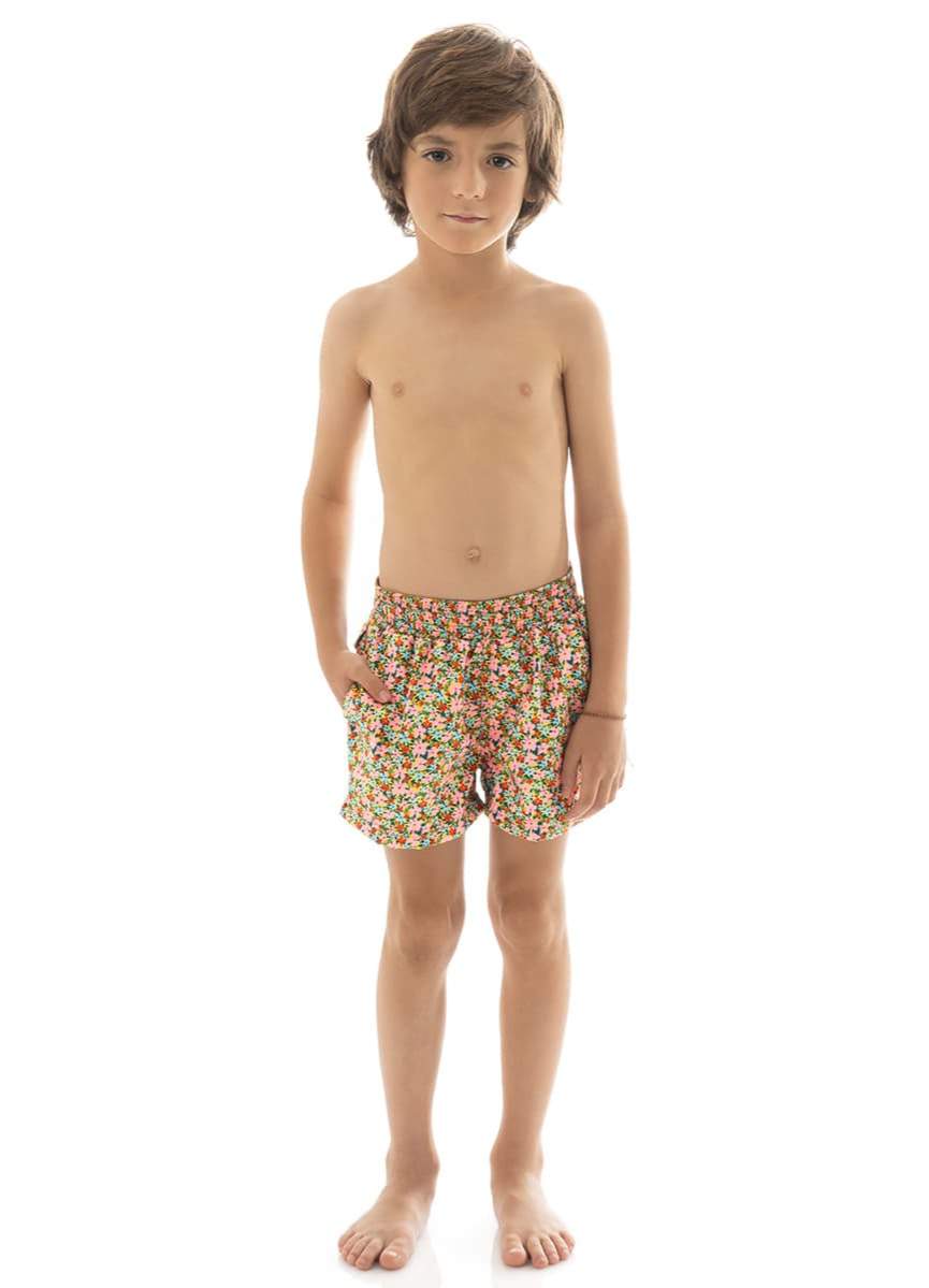 Maaji Cheery Blossom Little Sailor Boys Trunks