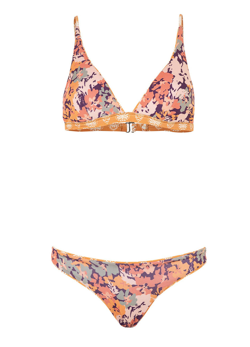 Maaji Batik Stamp Flirt Thin Side Bikini Bottom