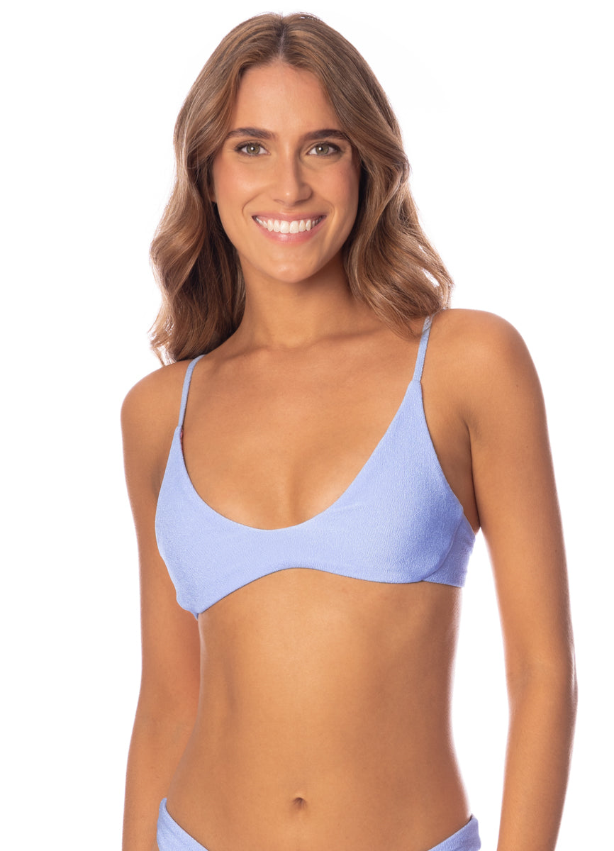 Maaji Serenity Blue Creta Classic Bralette Bikini Top