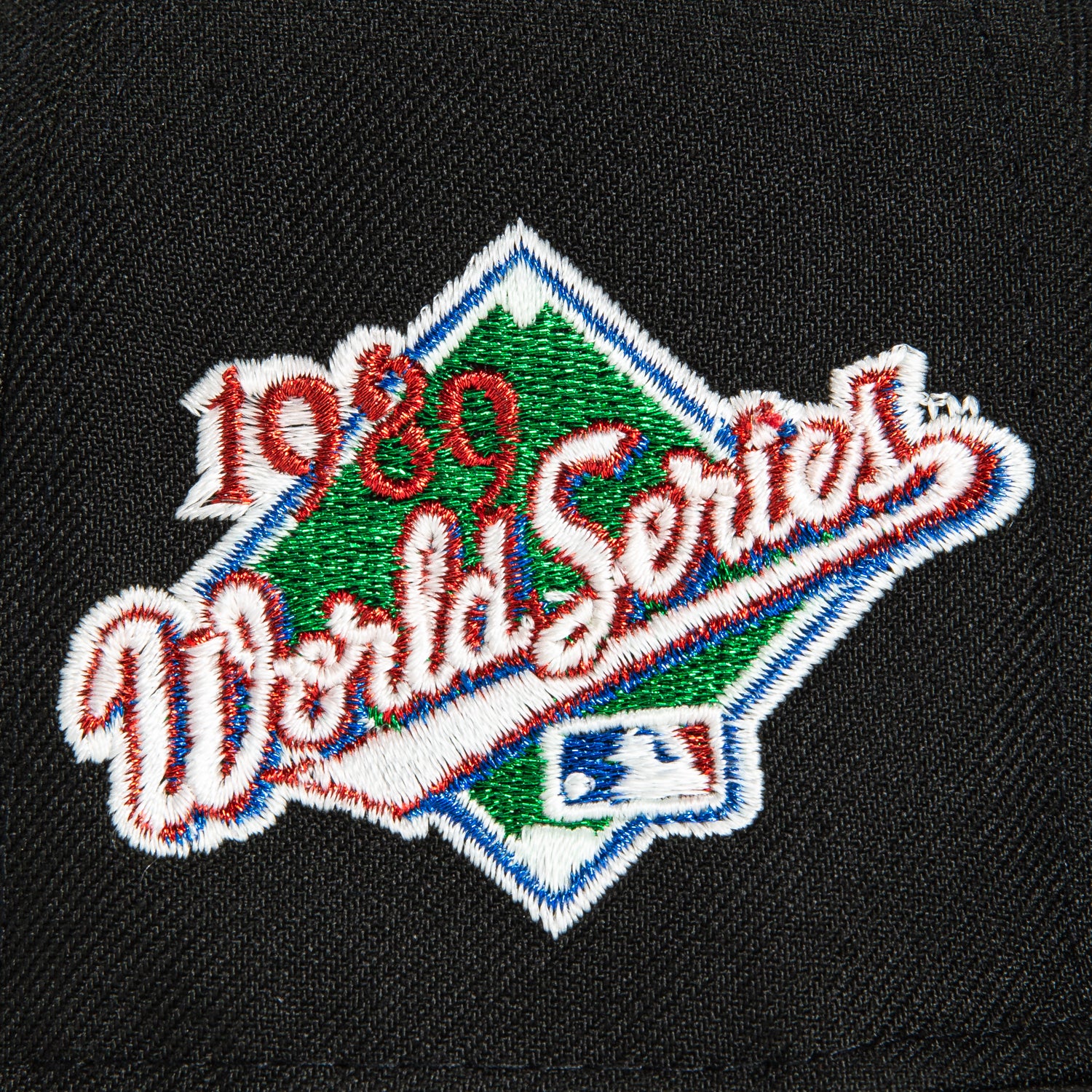 New Era 59Fifty City Sleeps Oakland Athletics 1989 World Series Patch Hat - Black, White