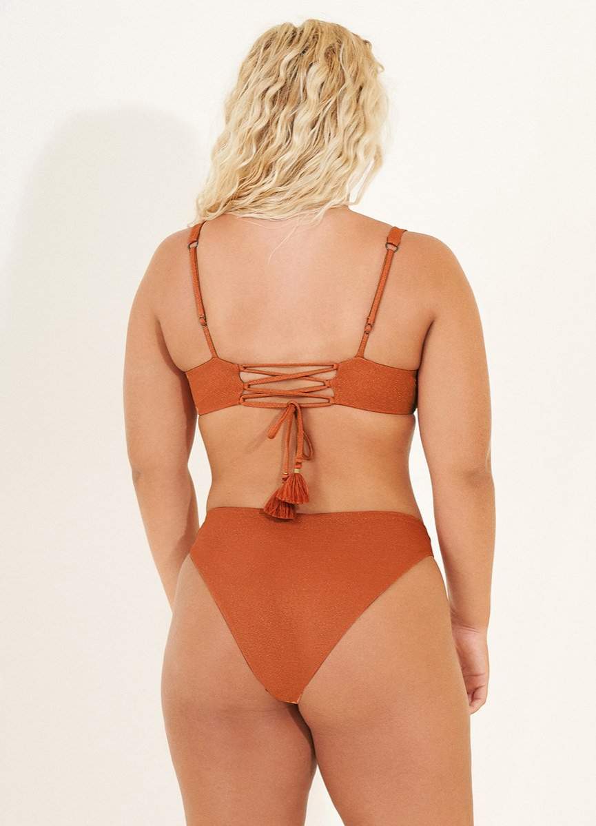 Maaji Sunset Orange Salsa Underwire Bikini Top