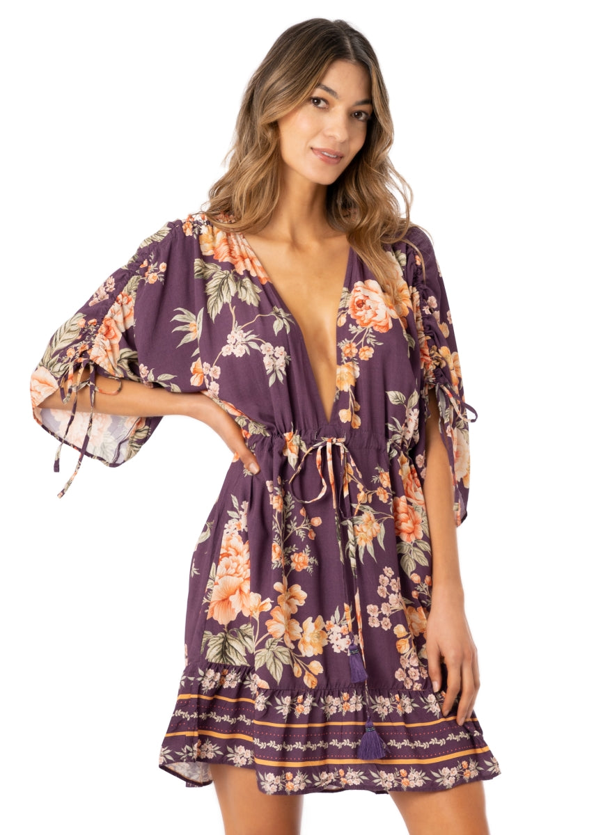 Maaji Vintage Flower Divinity Kaftan