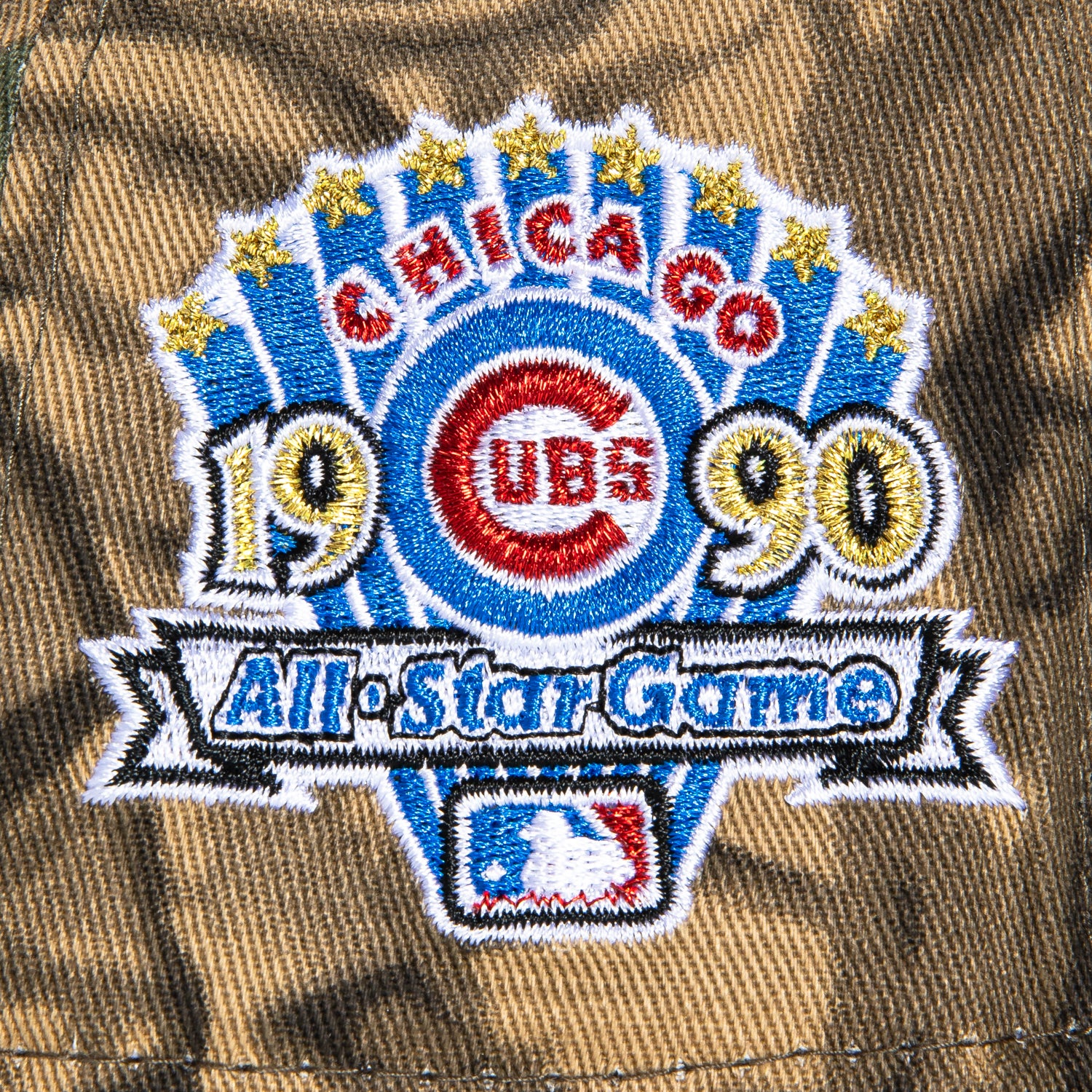 New Era 59Fifty Blur Tree Chicago Cubs 1990 All Star Game Patch Hat - Camo