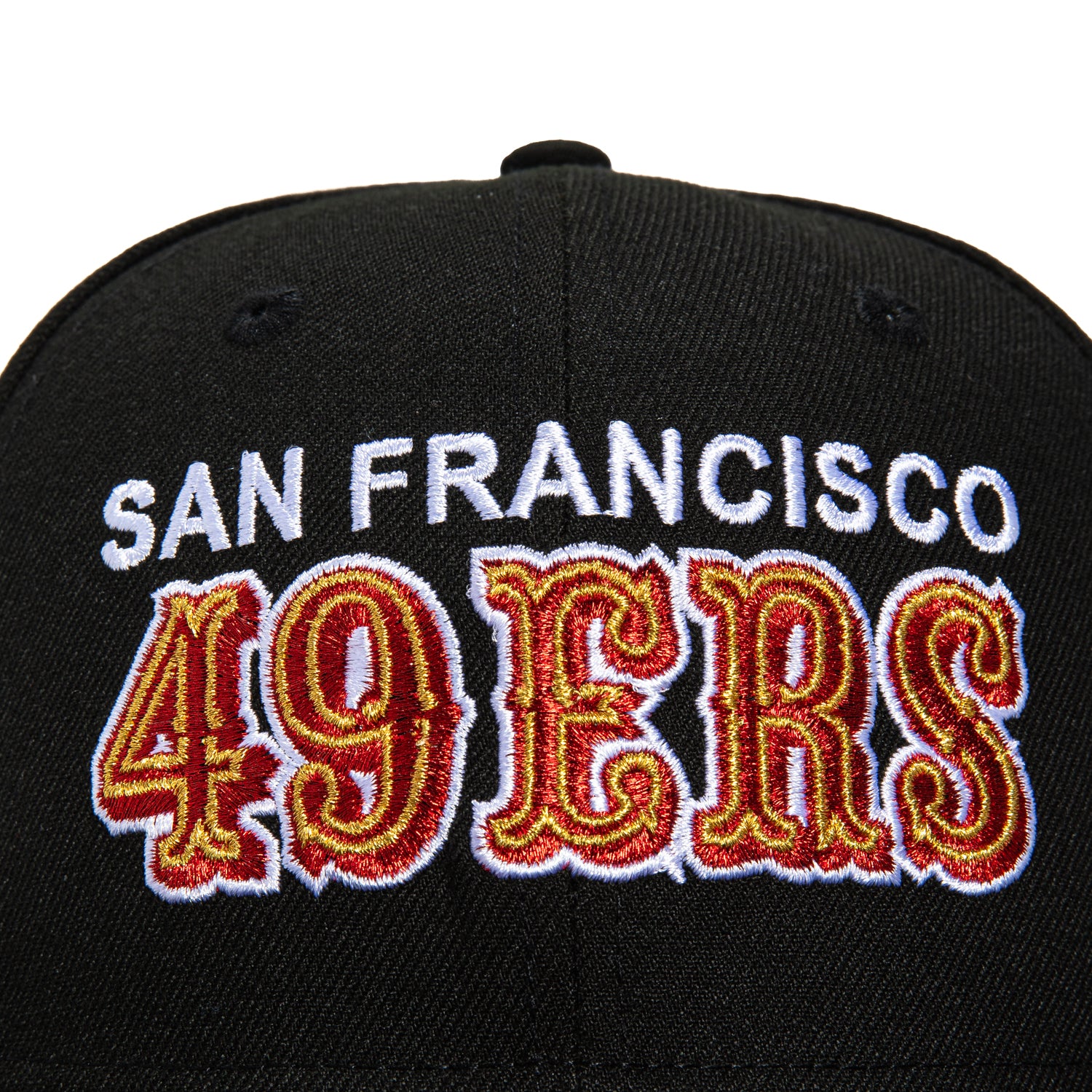 New Era 59Fifty San Francisco 49ers Logo Patch Hat - Black