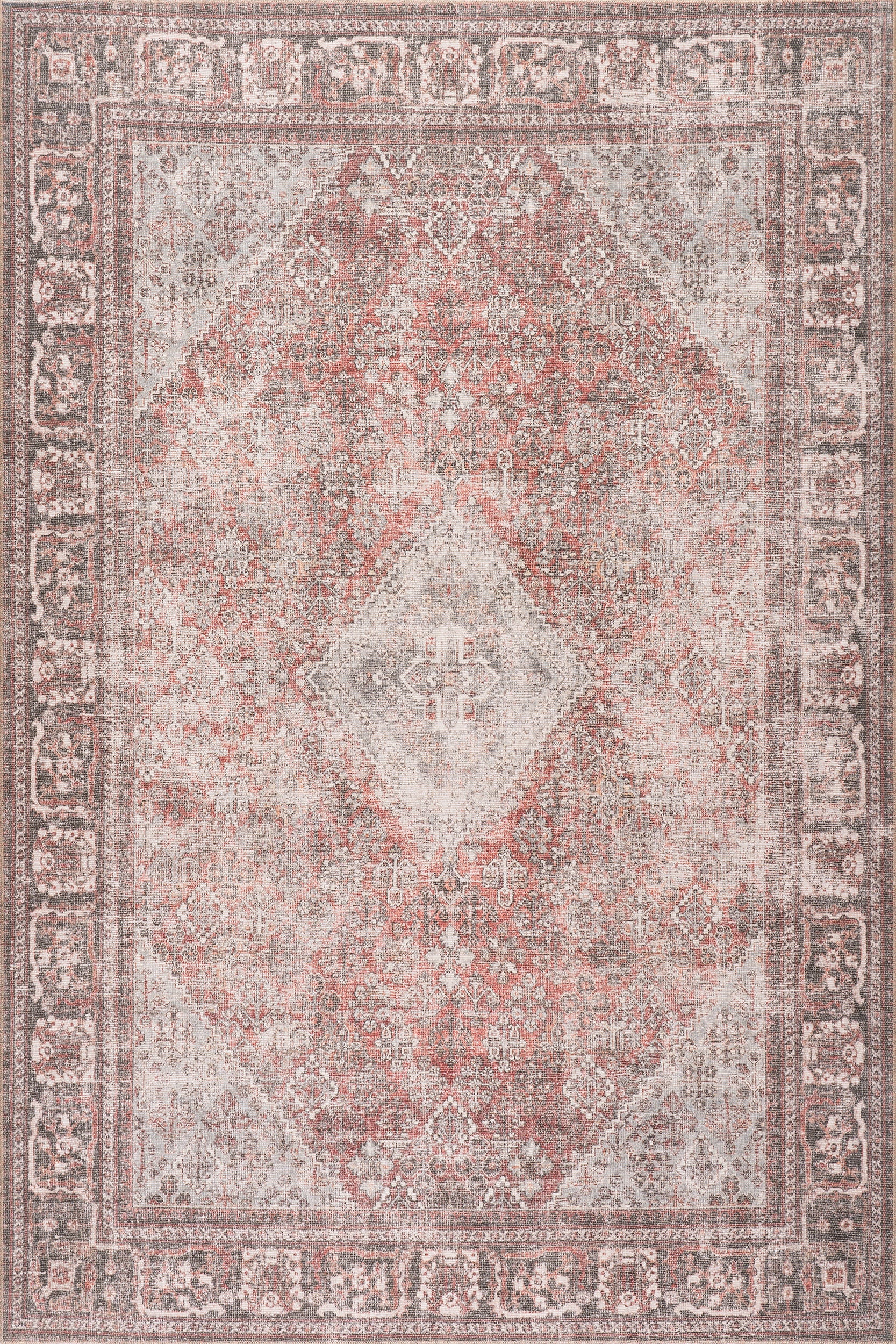 Cosette Vintage Rug | Burgundy