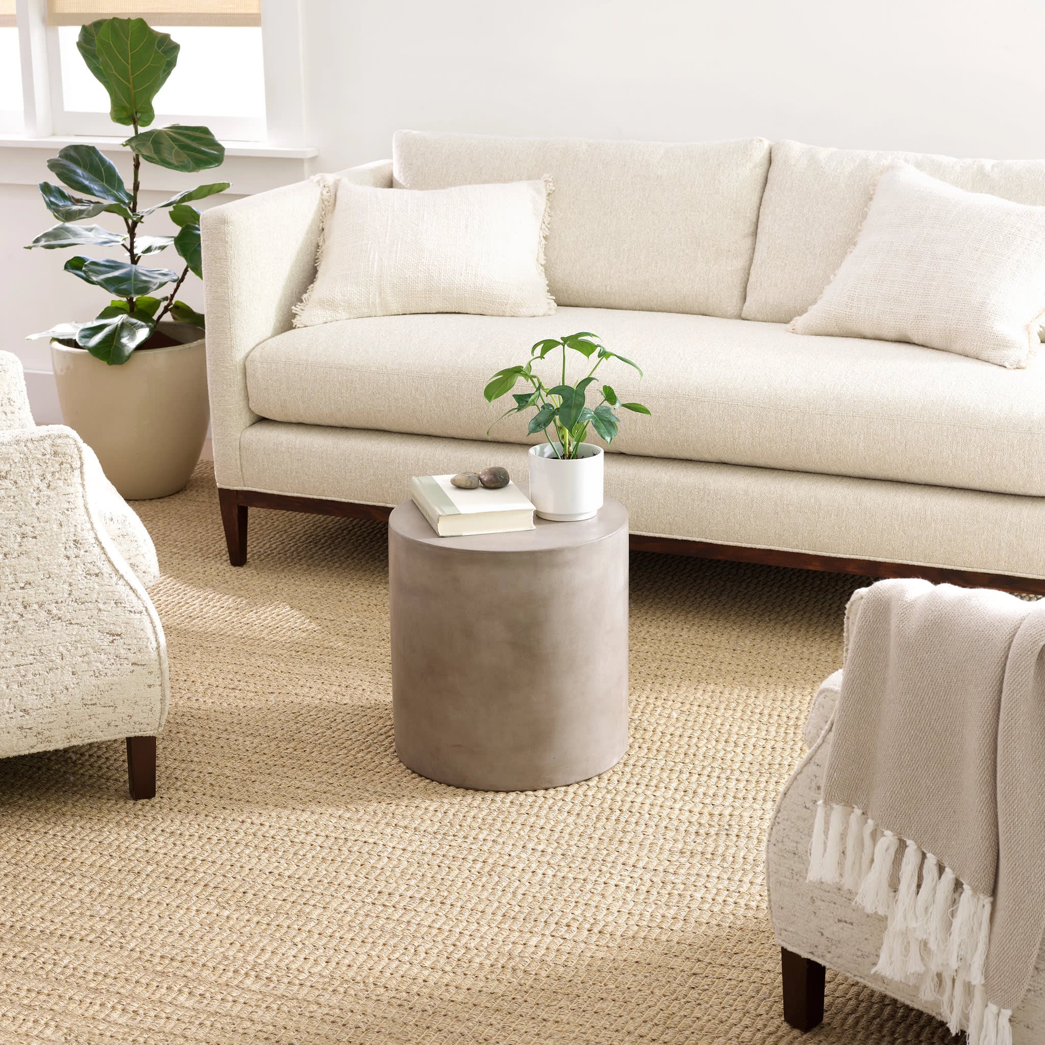 Wicker Natural Woven Sisal Rug