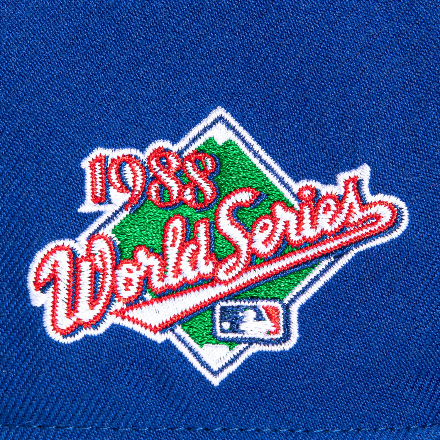 47 Brand Hitch Los Angeles Dodgers 1988 World Series Patch Snapback Script Hat - Royal