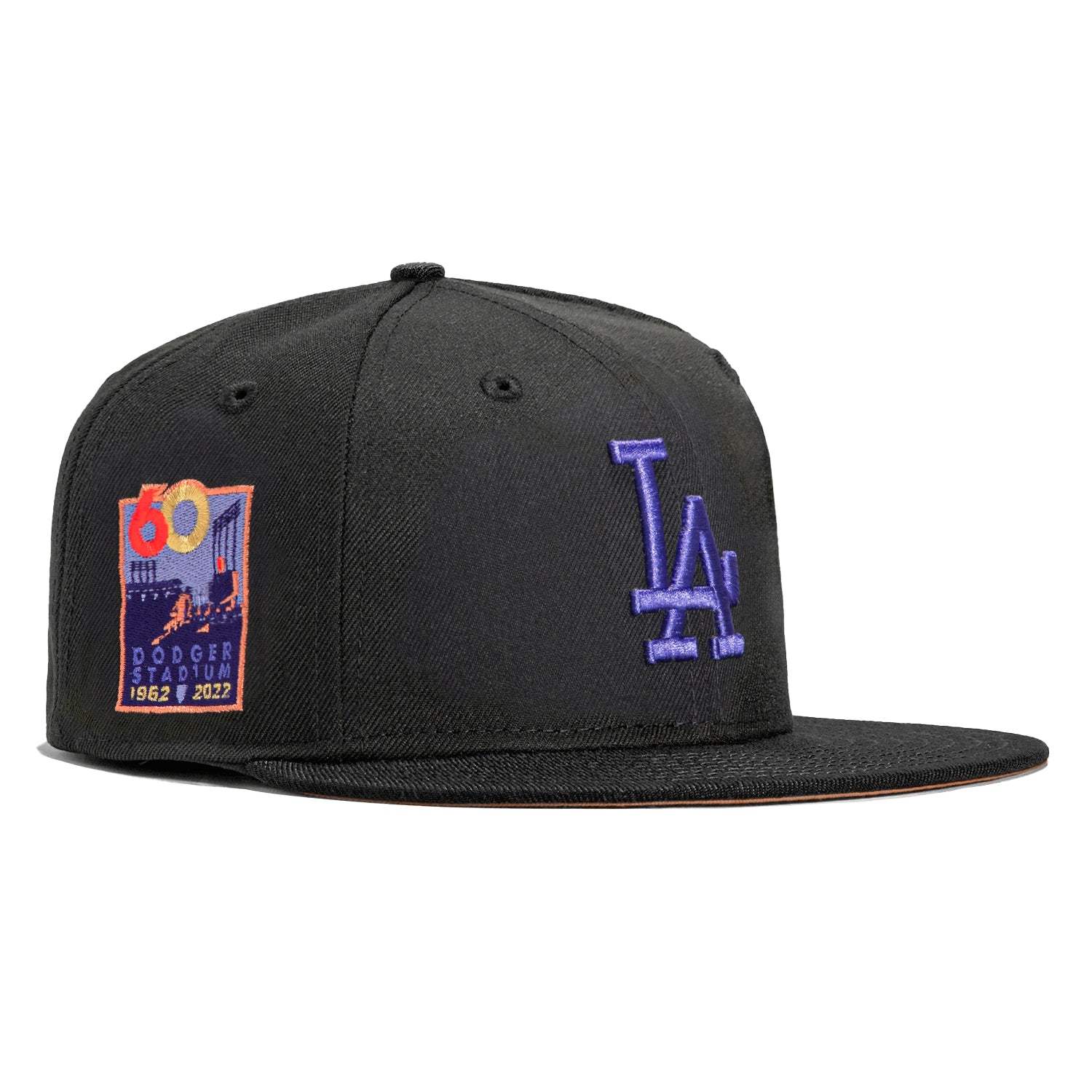 New Era 59Fifty Los Angeles Dodgers 60th Anniversary Stadium Patch Hat - Graphite