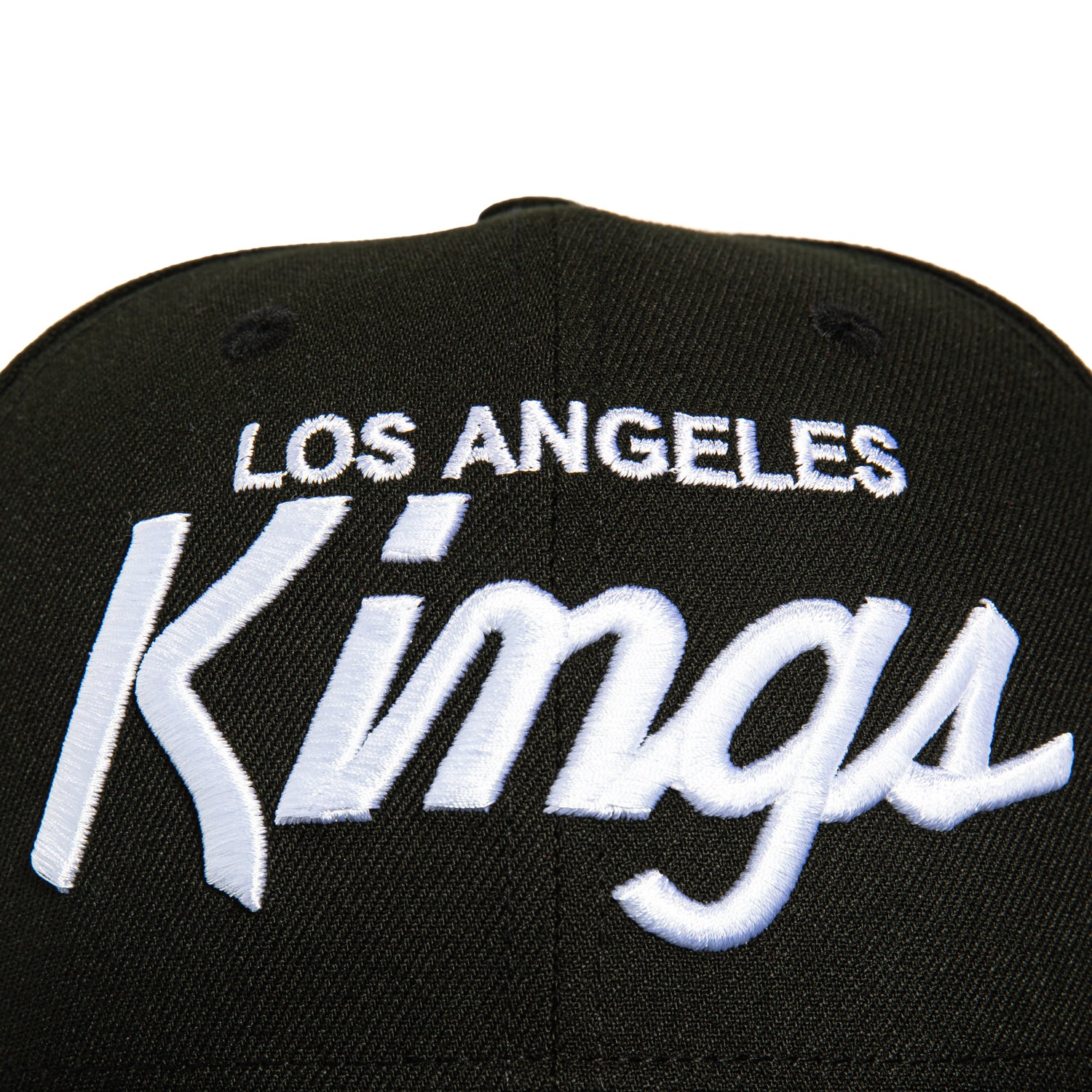 New Era 59Fifty Los Angeles Kings Script Hat - Black, White