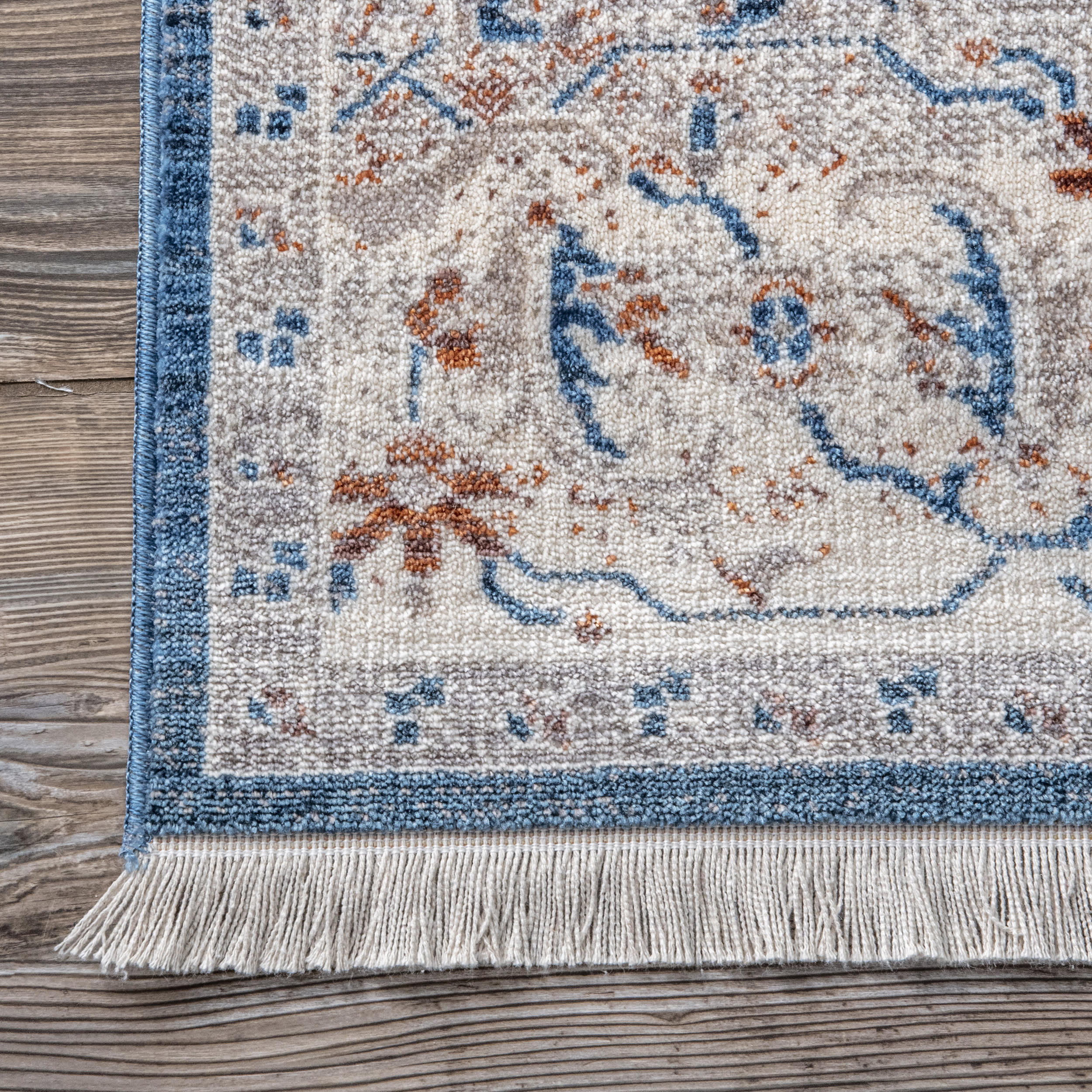 Faded Persian Rug | Blue