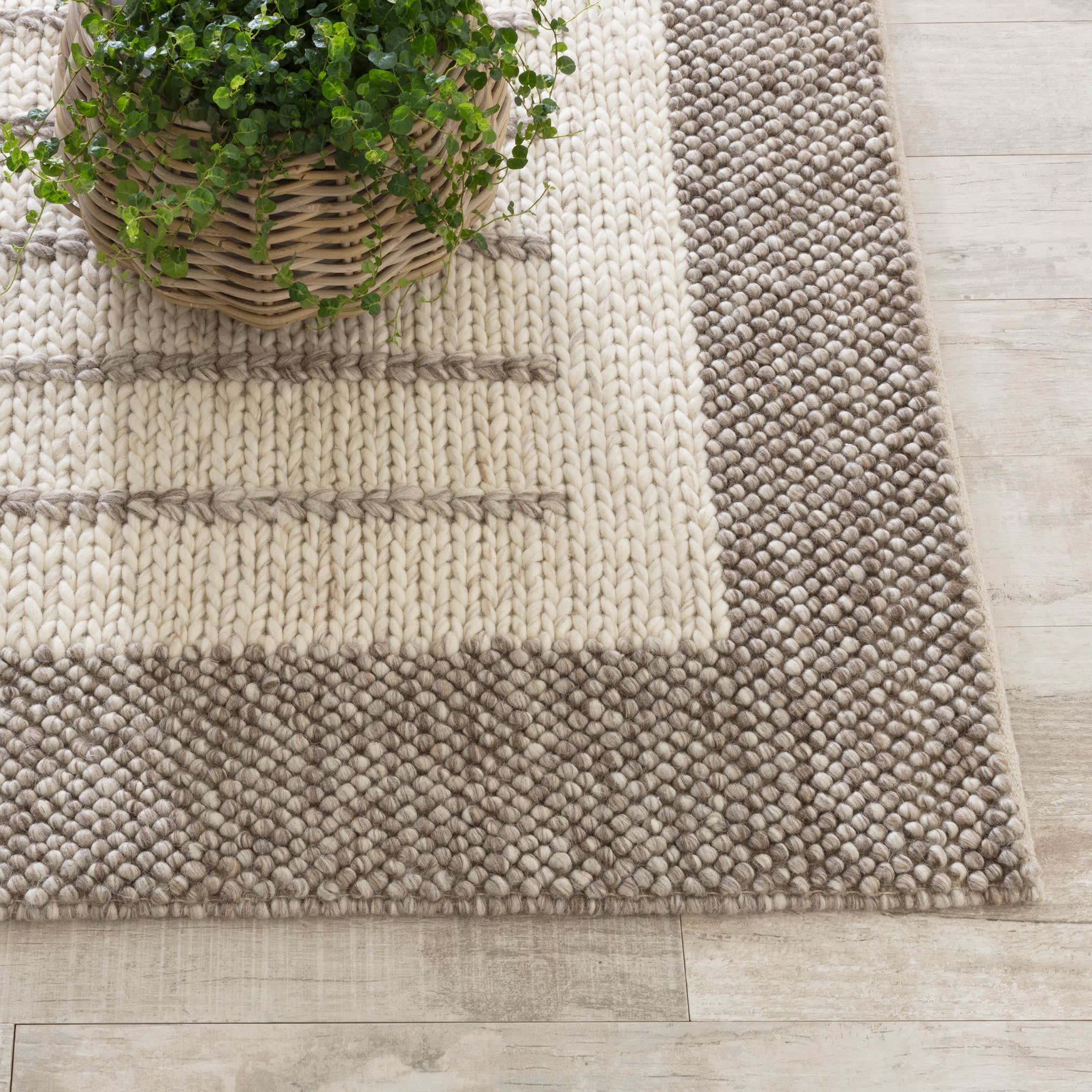 Sorrel Handwoven Wool Rug