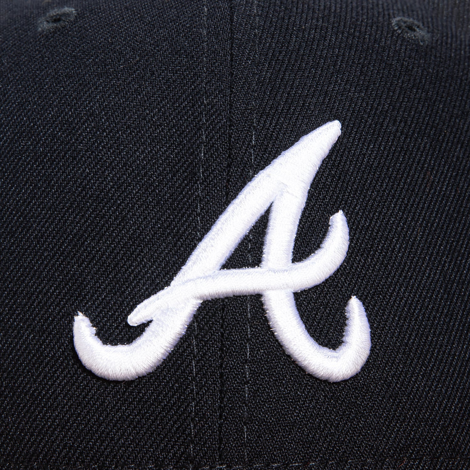 New Era 9Fifty MLB Basic Atlanta Braves Game Snapback Hat - Navy, Red