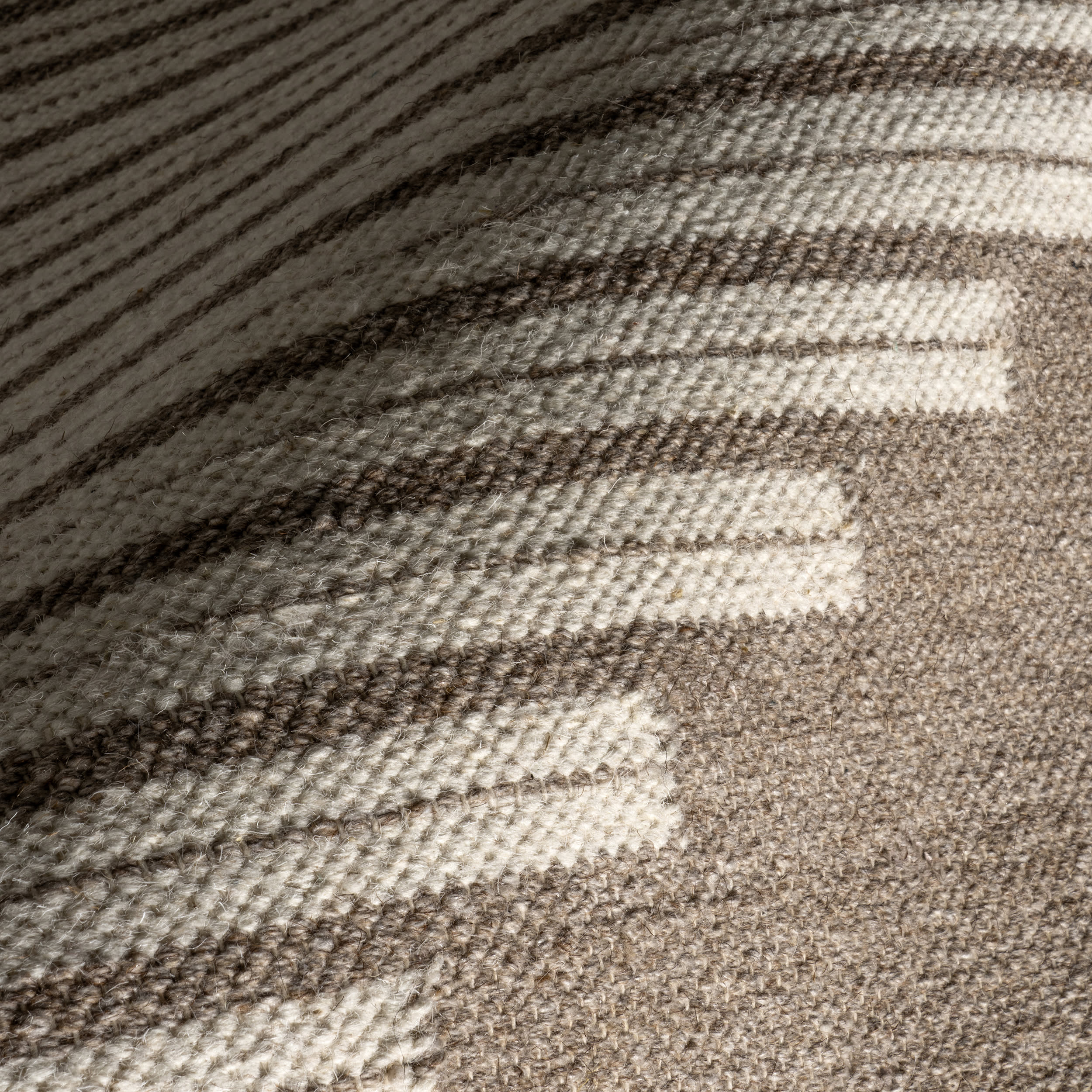 Grove Southwestern Cotton-Blend Rug | Taupe