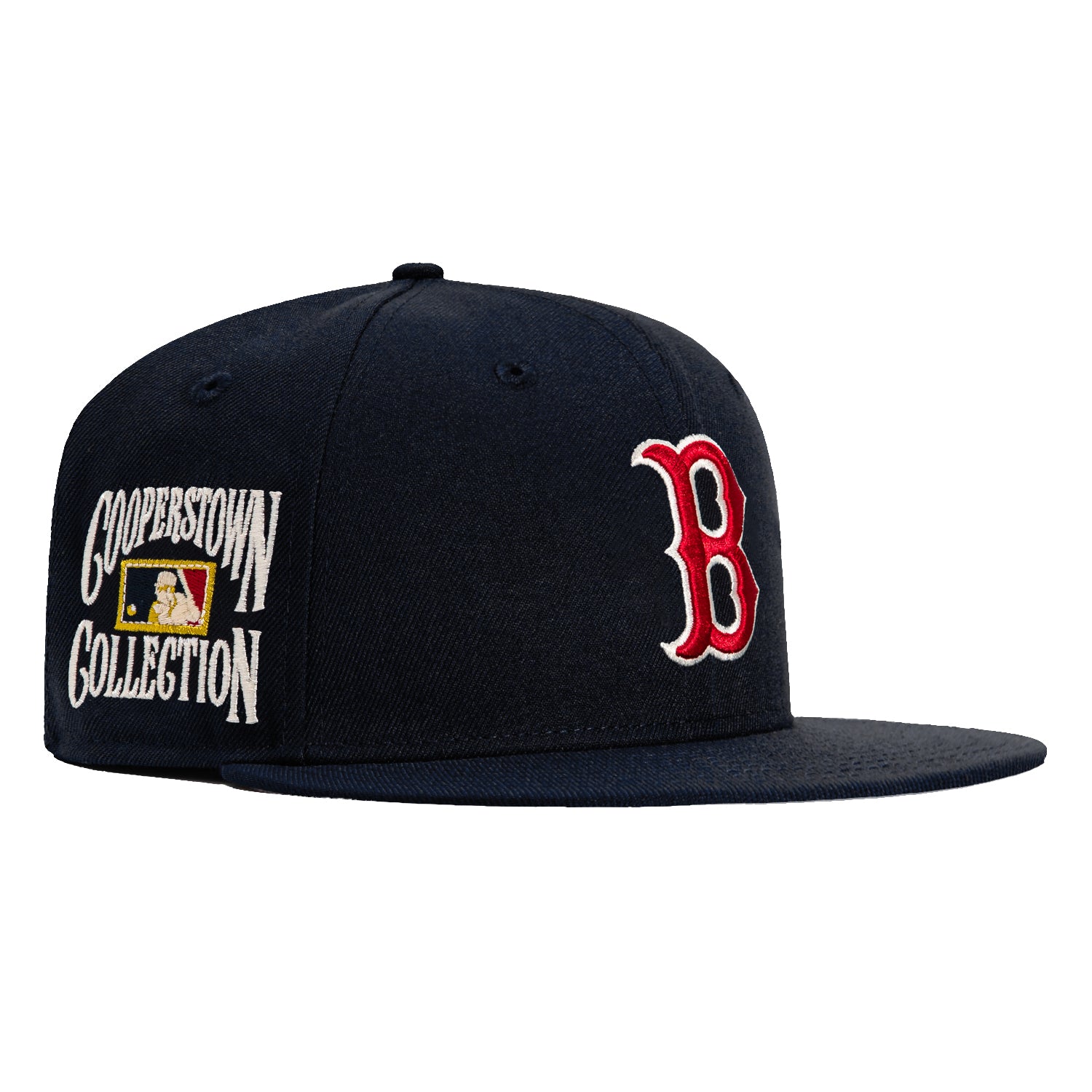 New Era 59Fifty Boston Red Sox Cooperstown Collection Patch Hat - Navy