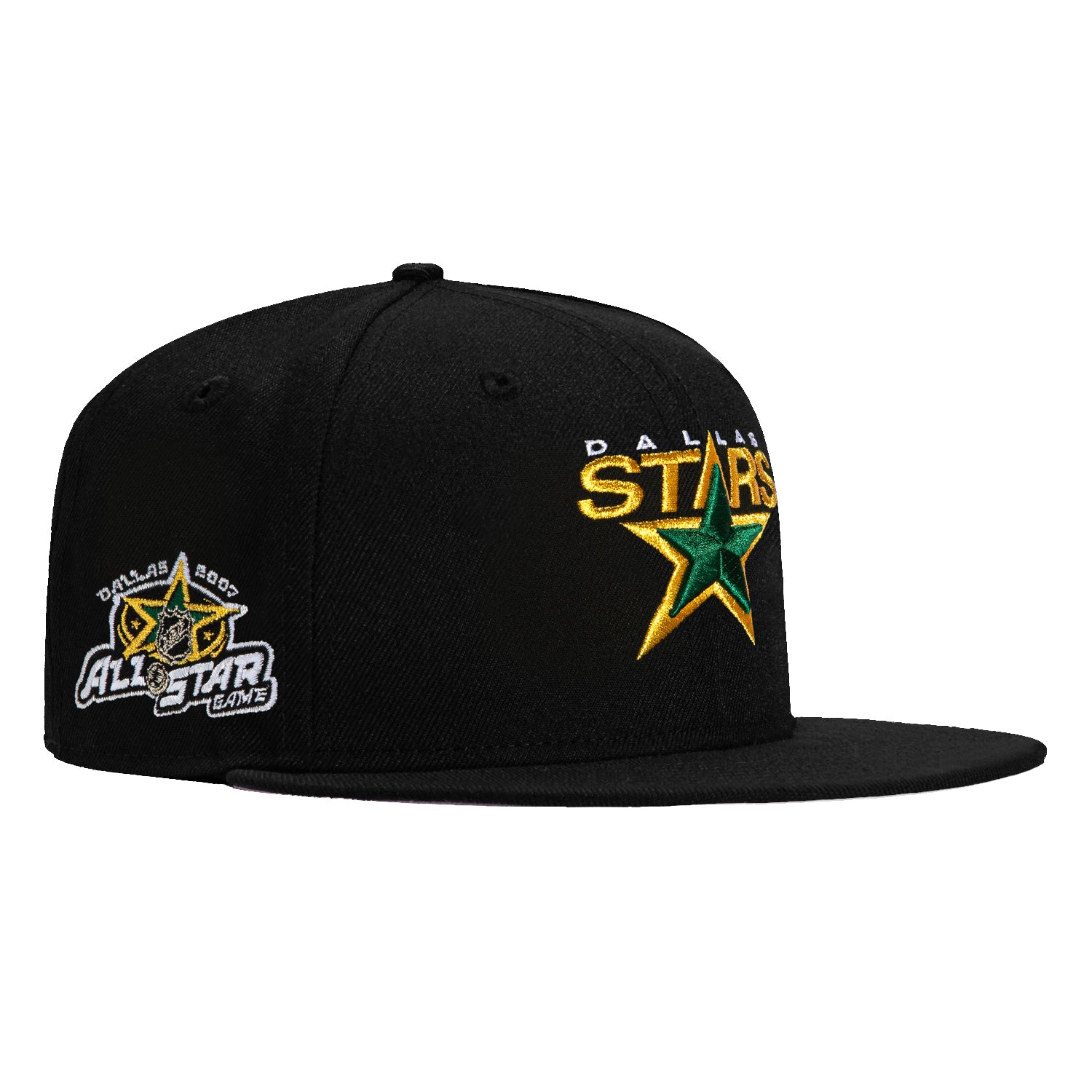 New Era 59Fifty Dallas Stars 2007 All Star Game Patch Hat - Black