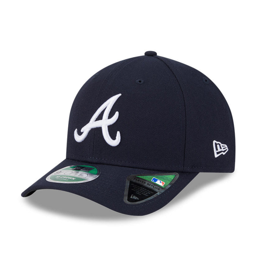 New Era 9Forty M-Crown Atlanta Braves Snapback Road Hat - Navy