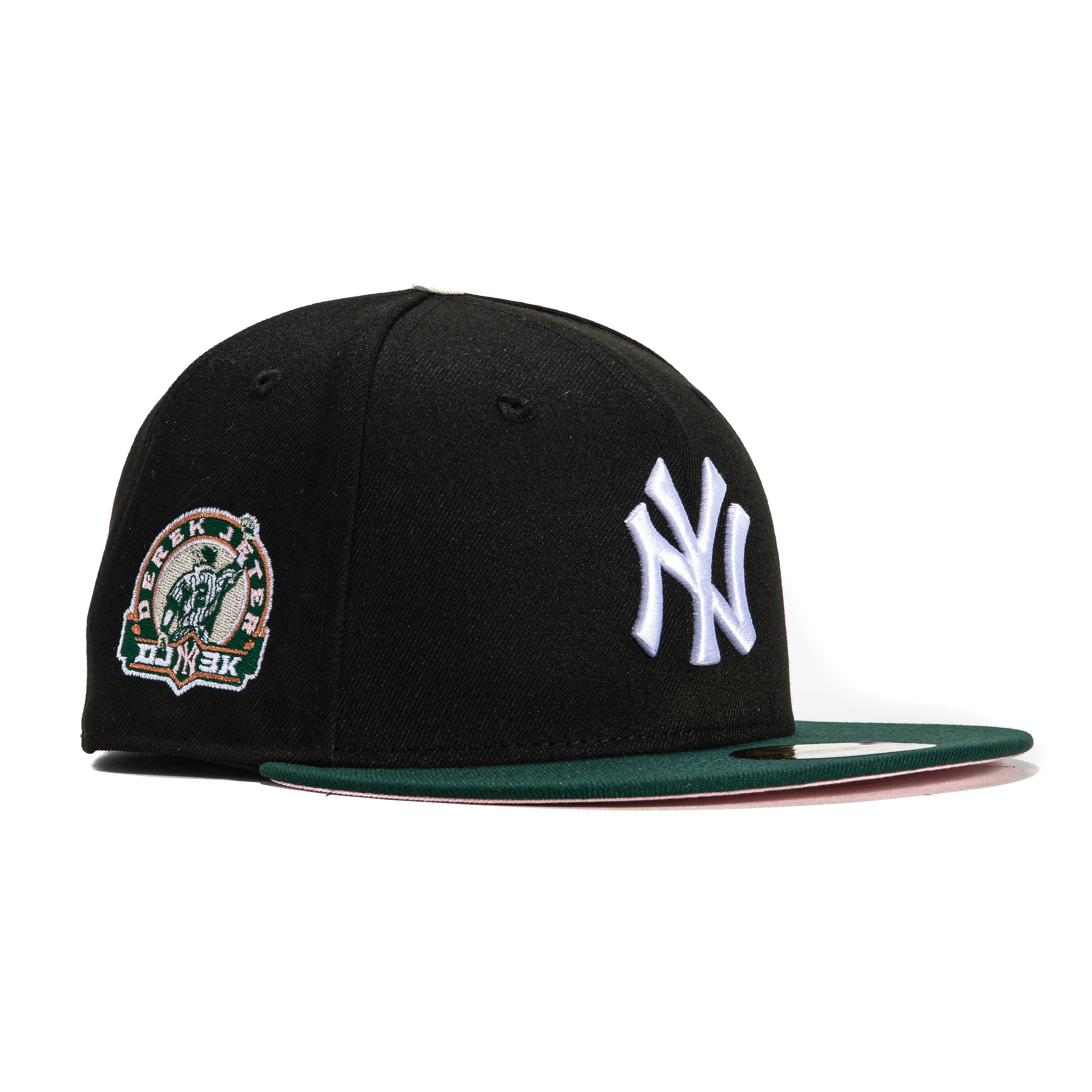 New Era 59Fifty New York Yankees Derek Jeter 3K Patch Hat - Black, Green