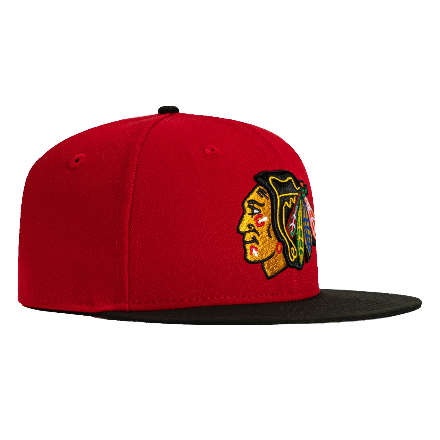 New Era 59Fifty Chicago Blackhawks OTC Hat - Red, Black