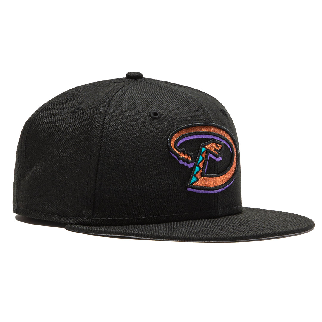 New Era 59Fifty Retro On-Field Arizona Diamondbacks D Hat -Black, Metallic Copper