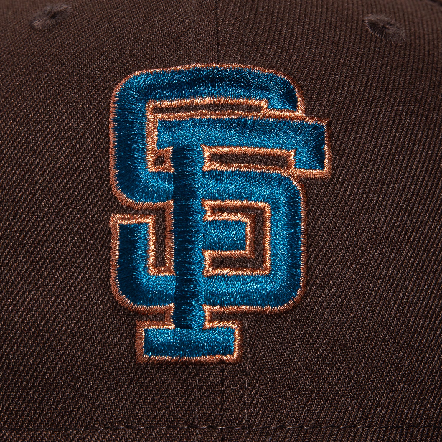 New Era 59Fifty San Francisco Giants Battle of the Bay Patch Hat - Brown, Graphite