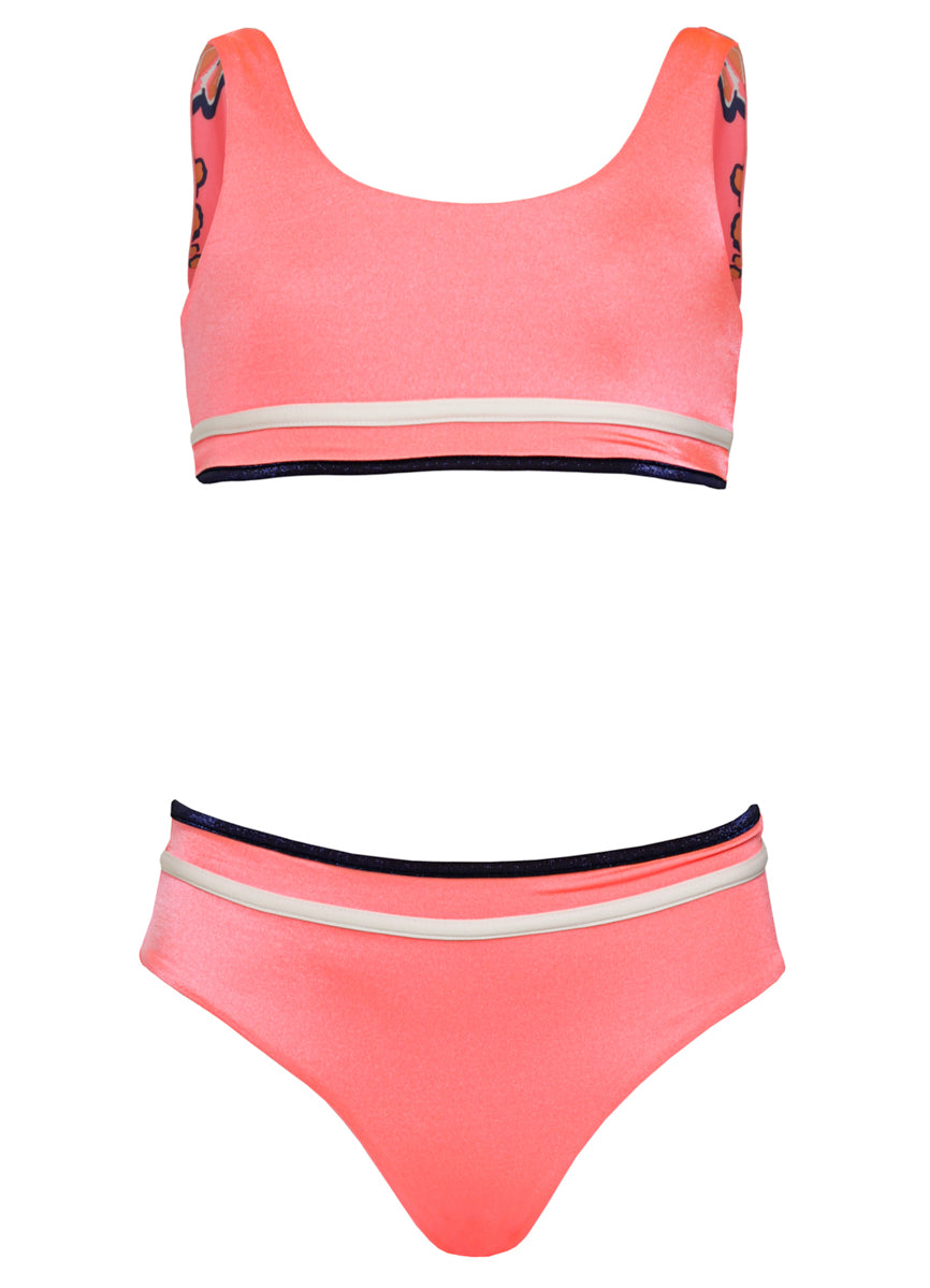 Maaji Cerise Retro Bikini Set Girls