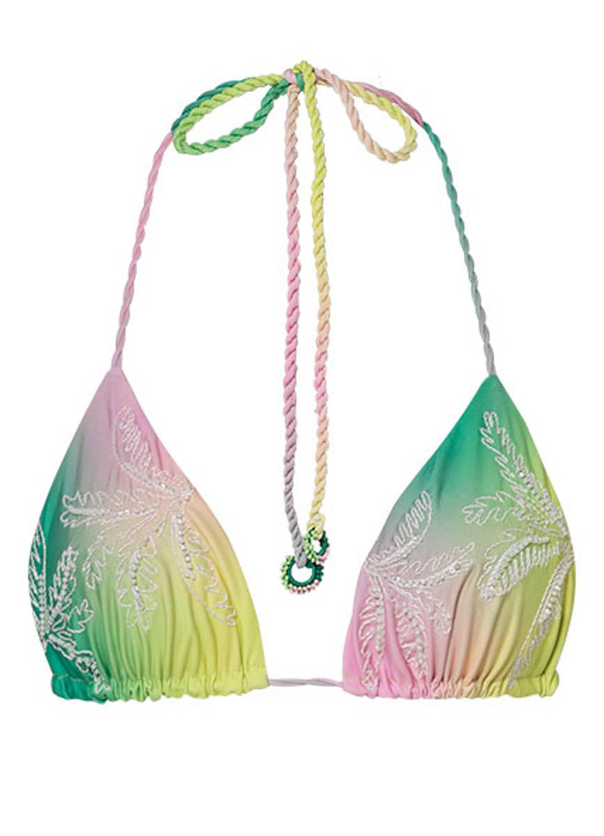 Maaji Ombre Prism Blamy Sliding Triangle Bikini Top