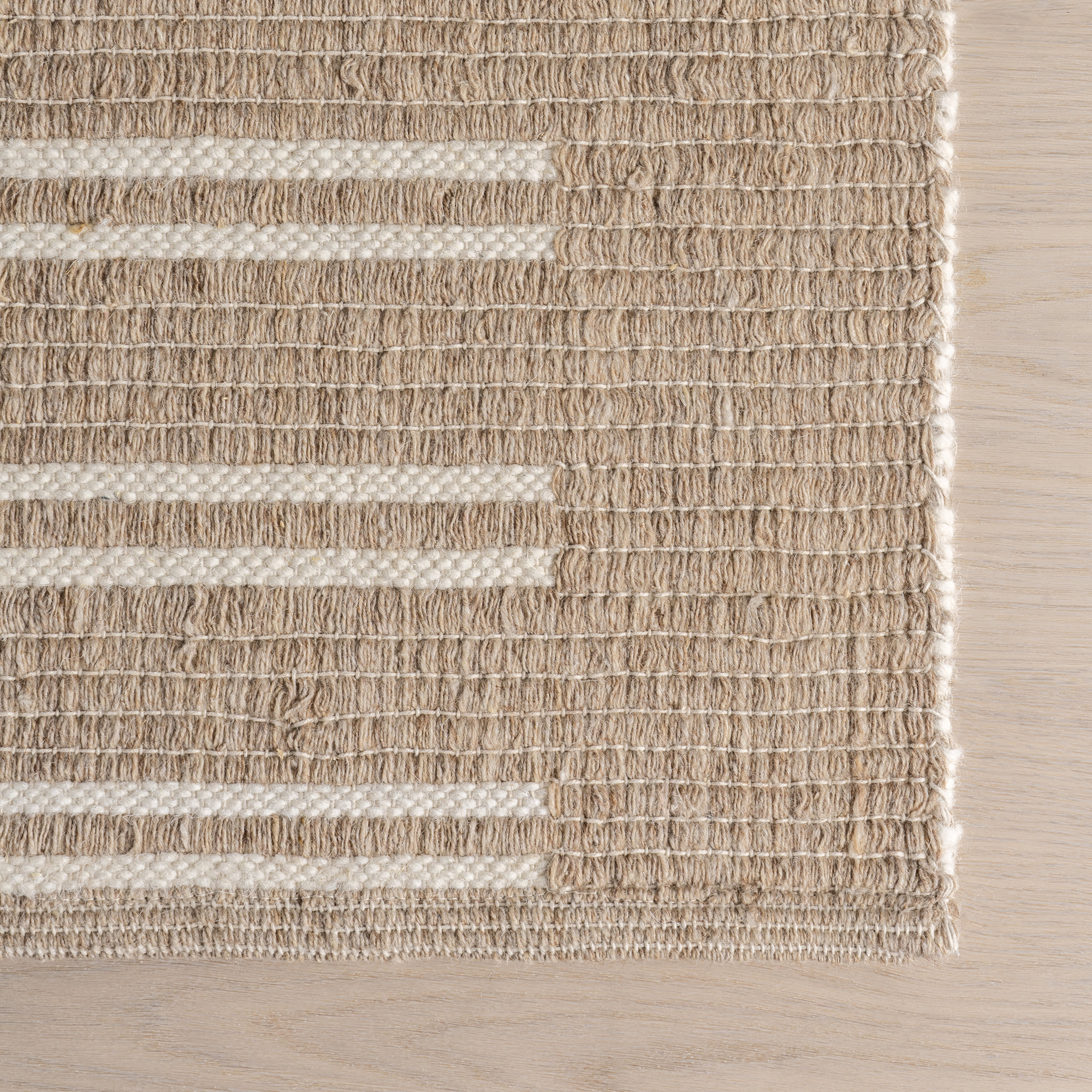 Drift Reversible Wool Rug | Natural