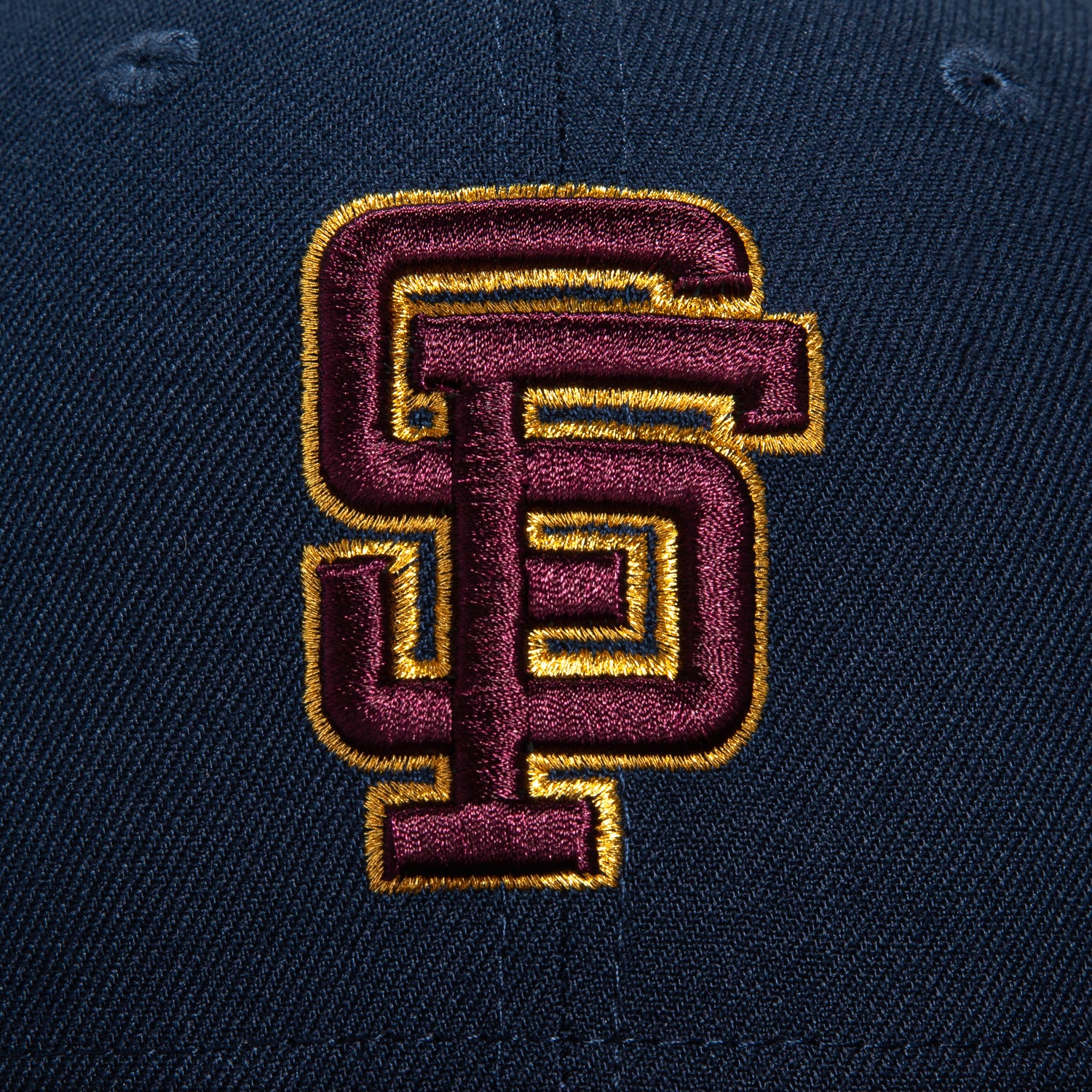 New Era 59Fifty San Francisco Giants Battle of the Bay Patch Hat - Navy, Maroon