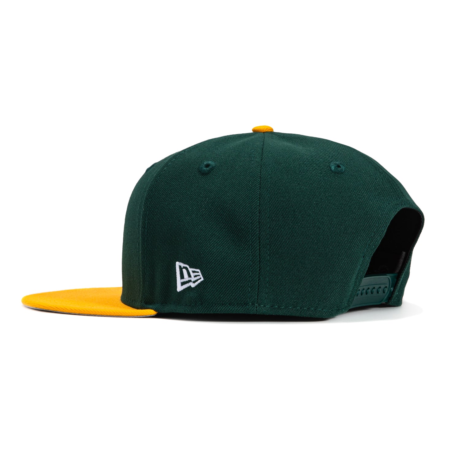 New Era 9Fifty MLB Basic Oakland Athletics Home Snapback Hat - Green, Gold