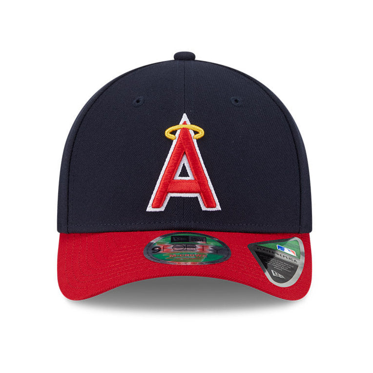 New Era 9Forty M-Crown Los Angeles Angels Snapback Alternate Hat - Navy, Red