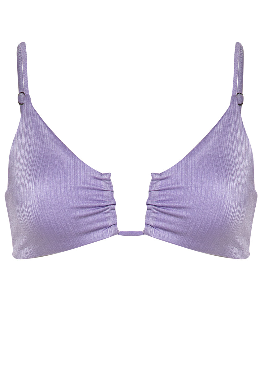 Maaji Lavander Wisteria Bia U Wire Bralette Bikini Top