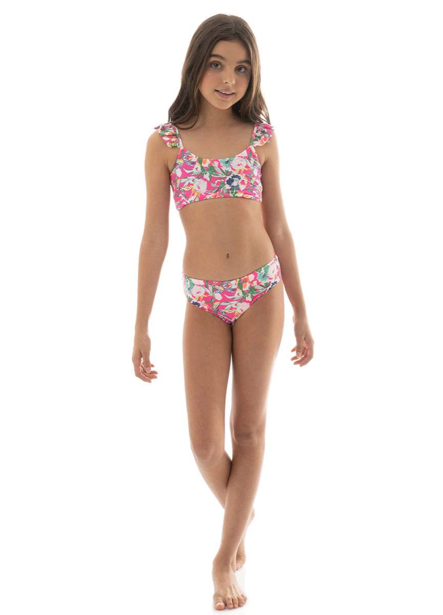 Maaji Zinnia Tigerlily Girls Bikini Set