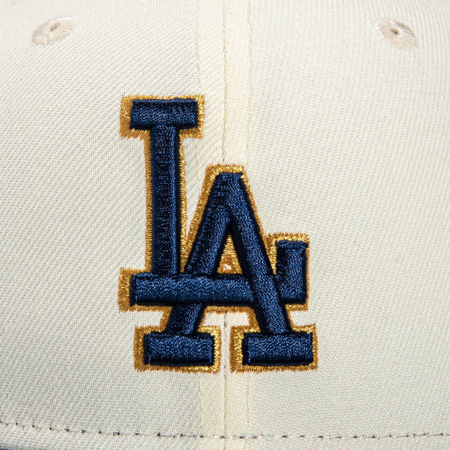 New Era 59Fifty Los Angeles Dodgers 50th Anniversary Stadium Patch Hat - White, Navy