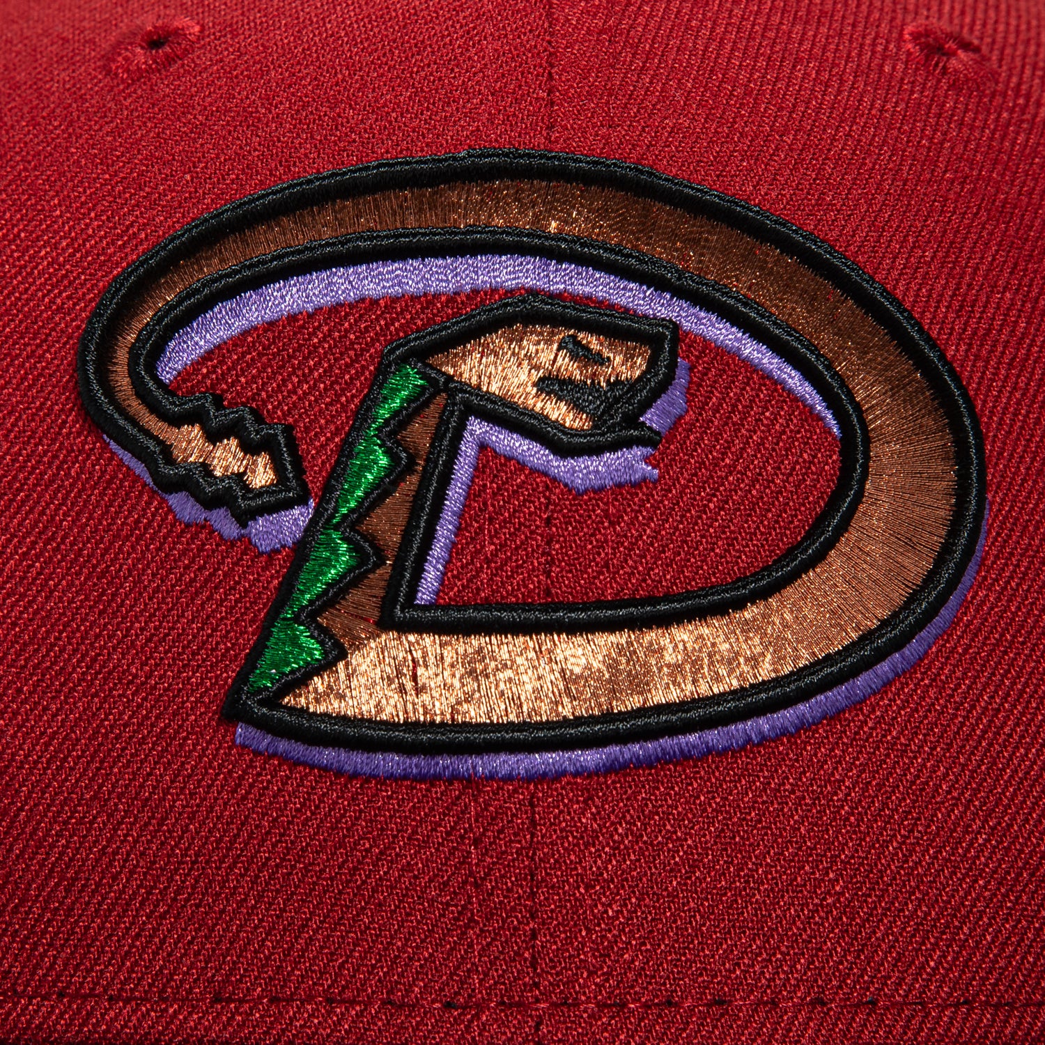 New Era 59Fifty Arizona Diamondbacks Inaugural Patch D Hat - Sedona Red, Purple