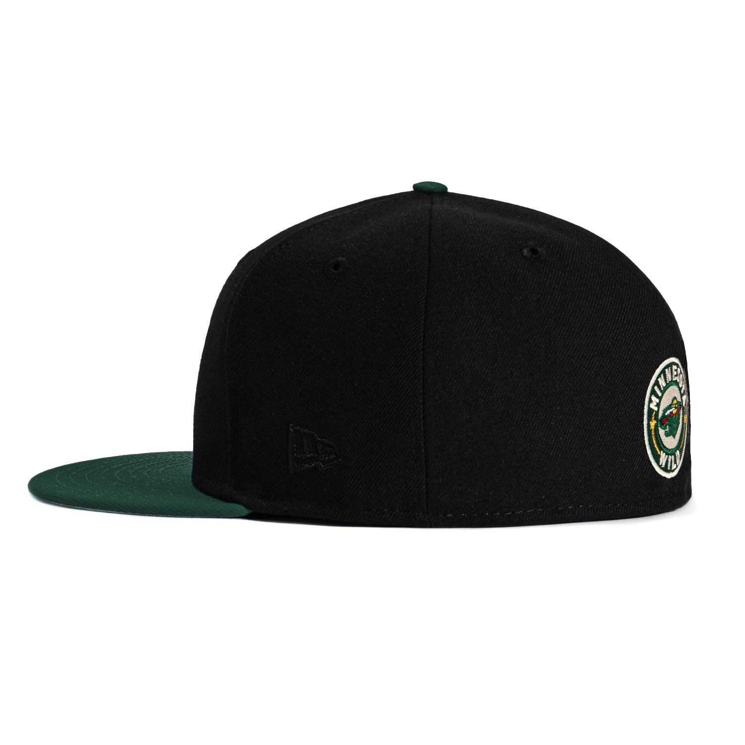 New Era 59Fifty Minnesota Wild Hat - Black, Green