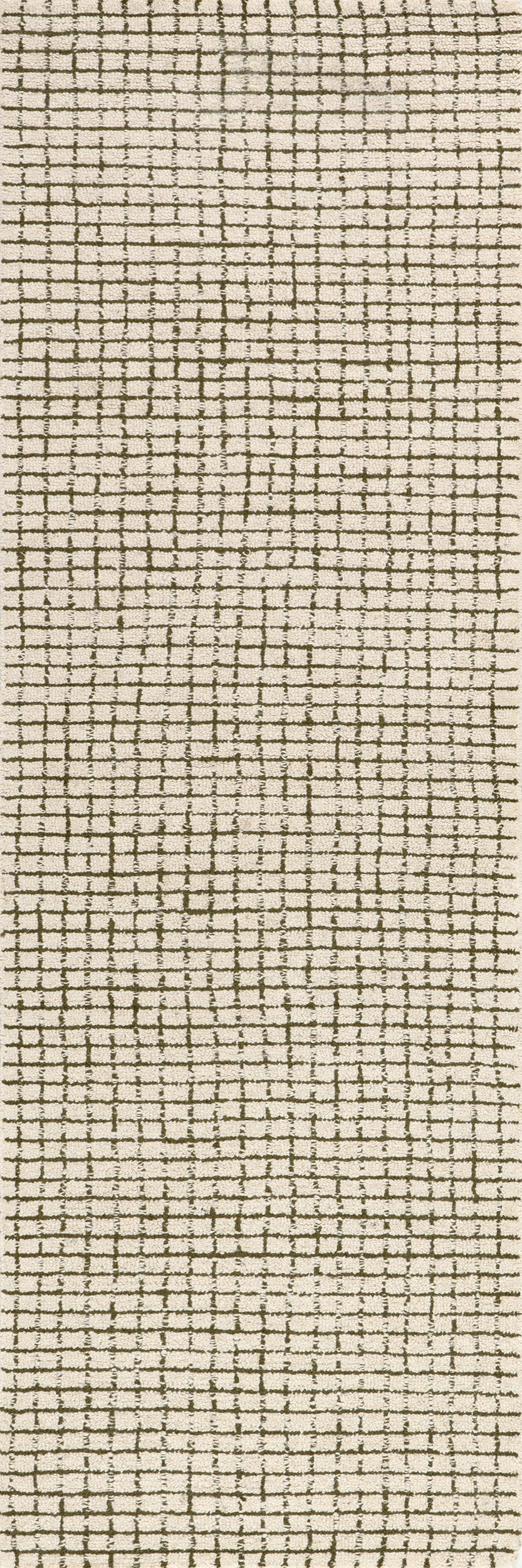 Melrose Checked Rug | Green