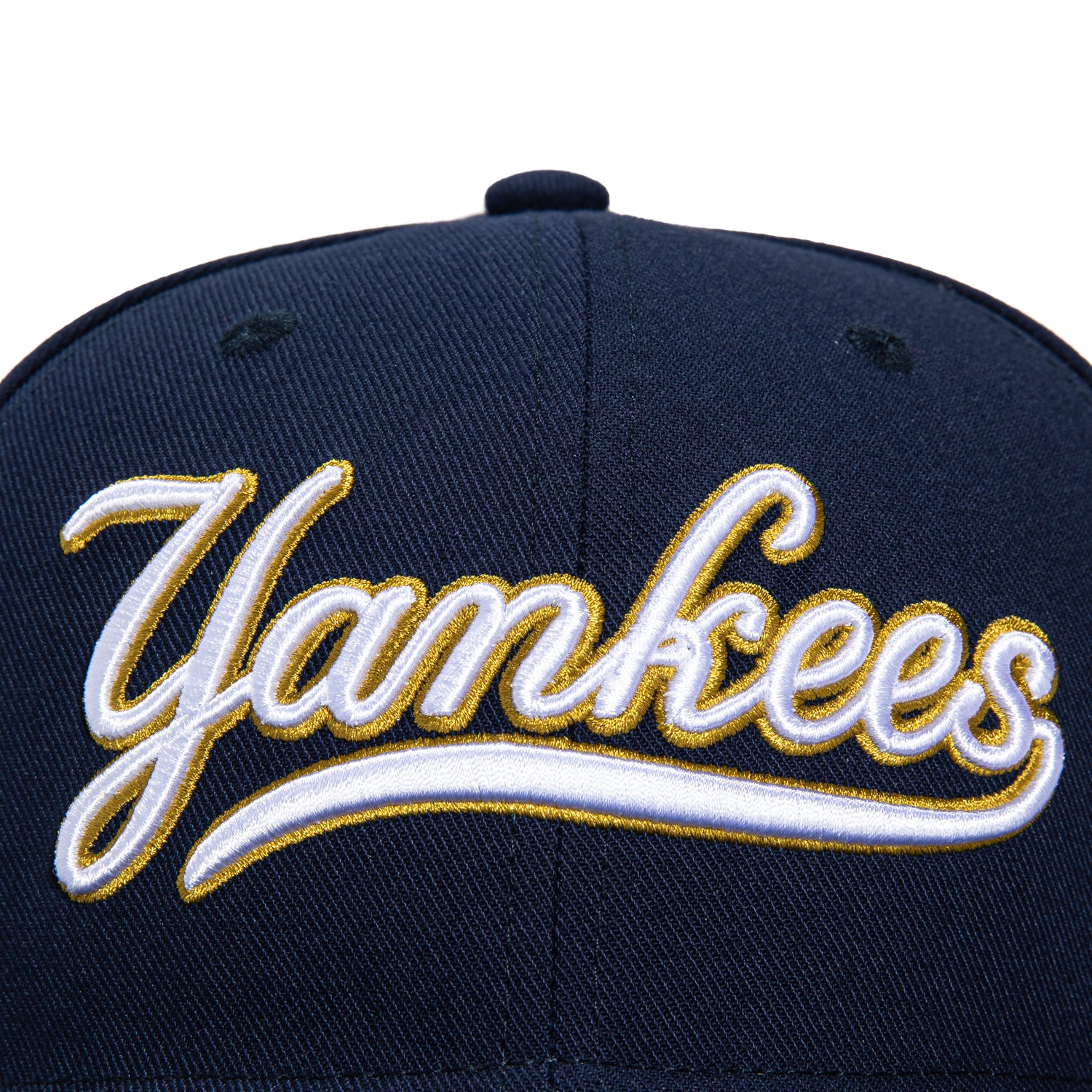 Mitchell & Ness New York Yankees 1998 World Series Patch Script Hat - Navy