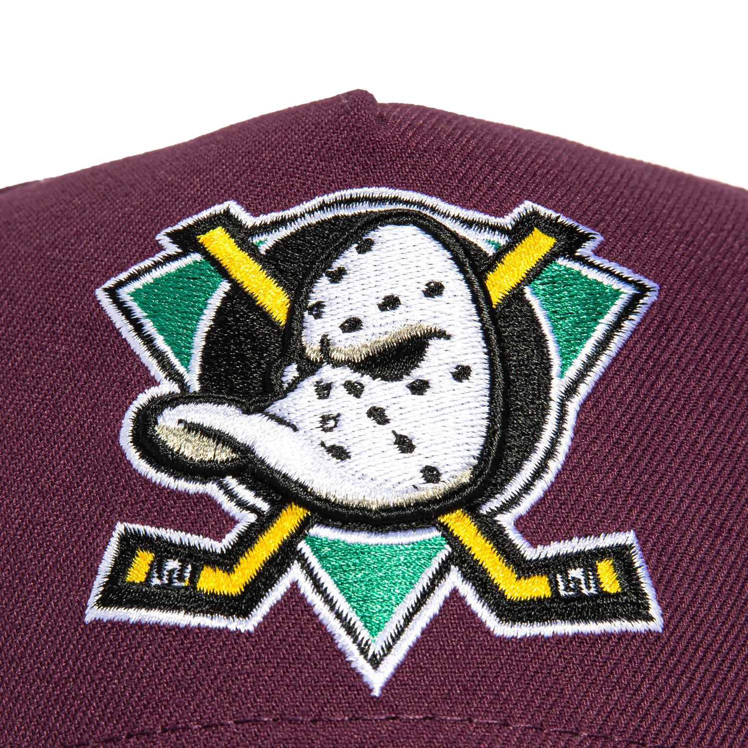 New Era 9Forty A-Frame Anaheim Ducks Hat - Maroon